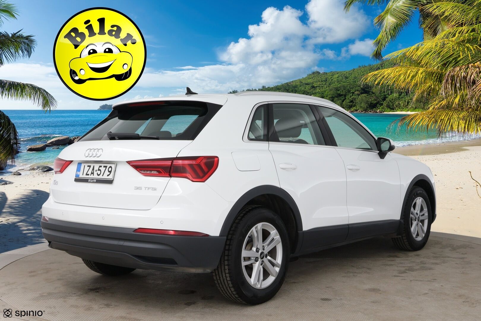 Audi Q3 2021 Business 35 TFSI 110 kW MHEV S tronic - ACC | Webasto | Digimittaristo | LED | Hyvä huoltohistoria! 