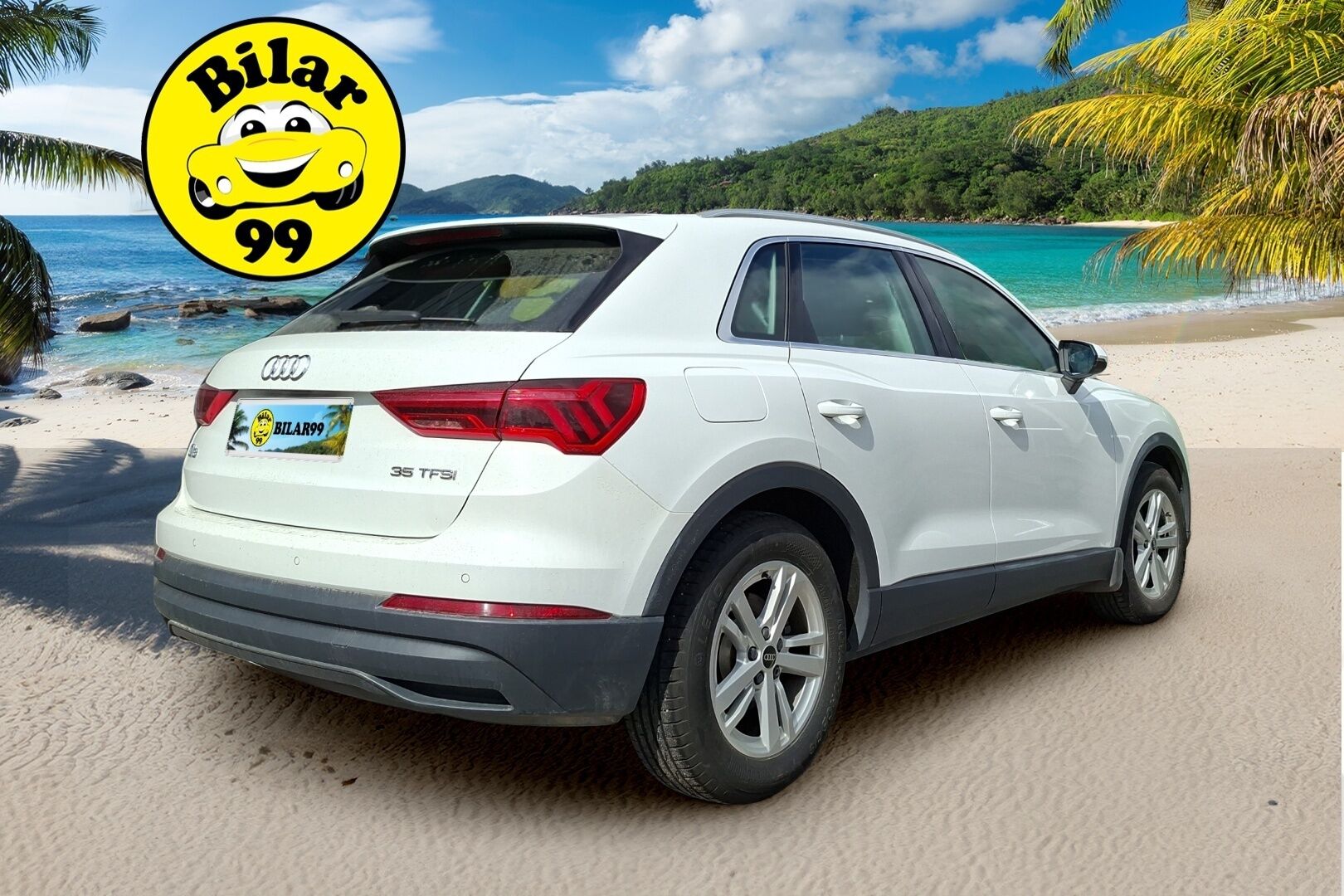 Audi Q3 2021 Business 35 TFSI 110 kW MHEV S tronic - ACC | Webasto | Digimittaristo | LED | Hyvä huoltohistoria! 