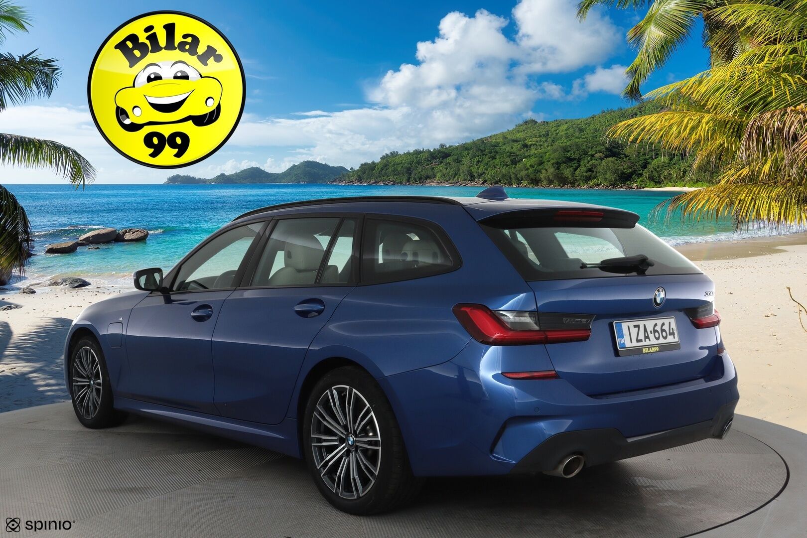 BMW 330 2021 G21 A Charged Edition M Sport **ACC / HUD / P.tutkat / Muistipenkki / Vaaleat nahat / Comfort Access / Navi** - 1.Om Suomi-auto / Kahdet renkaat aluvanteilla / Merkkihuollettu