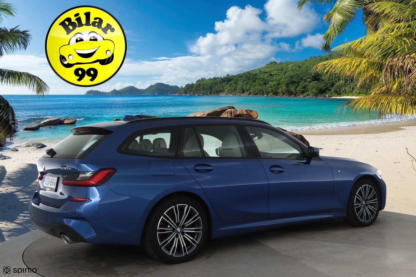 BMW 330 2021 G21 A Charged Edition M Sport **ACC / HUD / P.tutkat / Muistipenkki / Vaaleat nahat / Comfort Access / Navi** - 1.Om Suomi-auto / Kahdet renkaat aluvanteilla / Merkkihuollettu