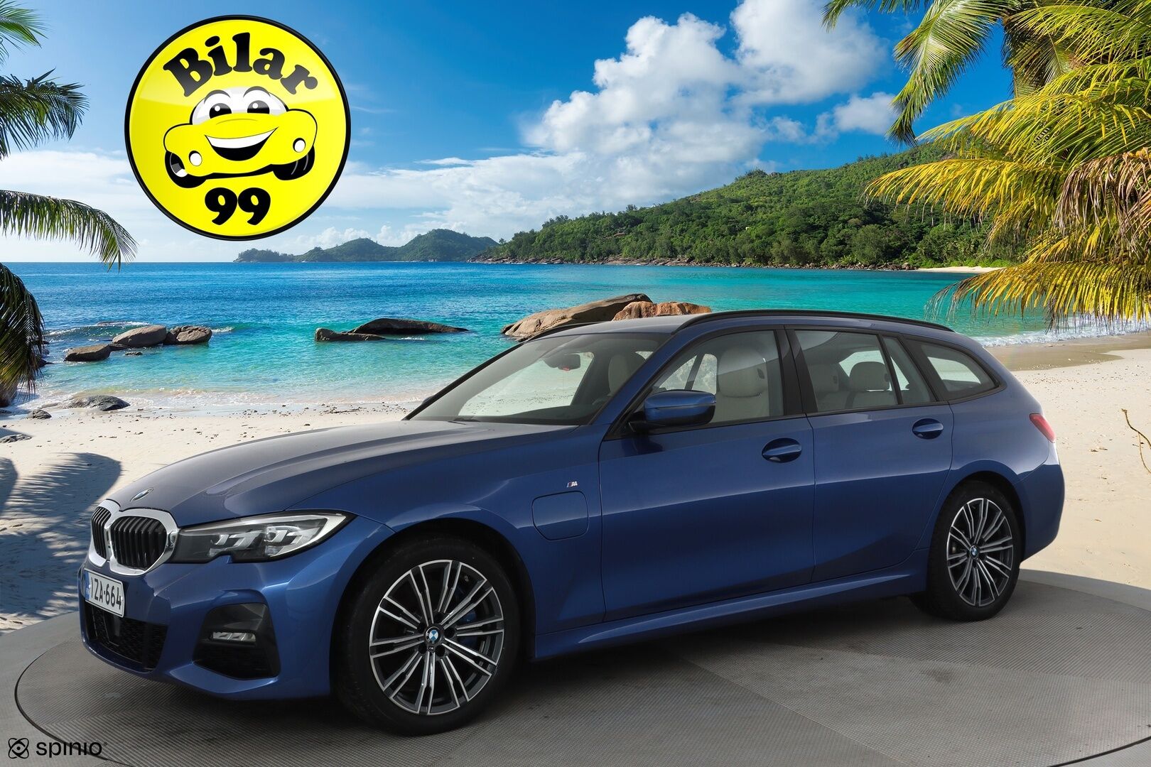 BMW 330 2021 G21 A Charged Edition M Sport **ACC / HUD / P.tutkat / Muistipenkki / Vaaleat nahat / Comfort Access / Navi** - 1.Om Suomi-auto / Kahdet renkaat aluvanteilla / Merkkihuollettu