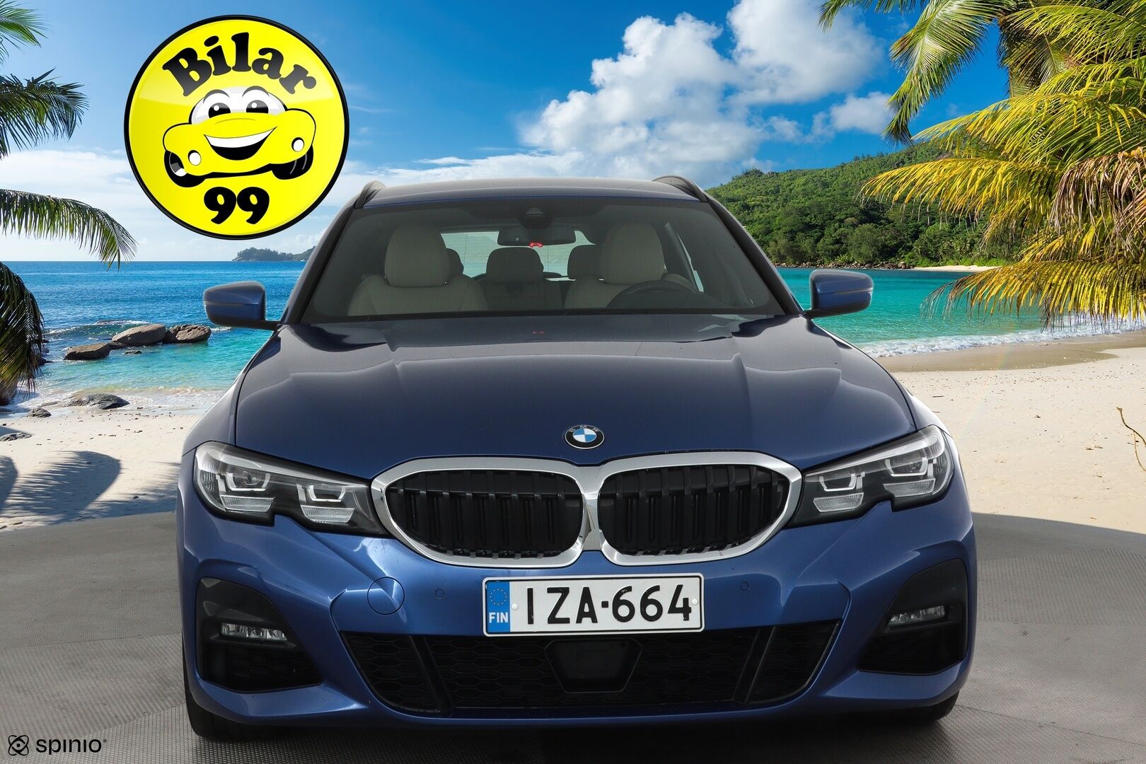 BMW 330 2021 G21 A Charged Edition M Sport **ACC / HUD / P.tutkat / Muistipenkki / Vaaleat nahat / Comfort Access / Navi** - 1.Om Suomi-auto / Kahdet renkaat aluvanteilla / Merkkihuollettu