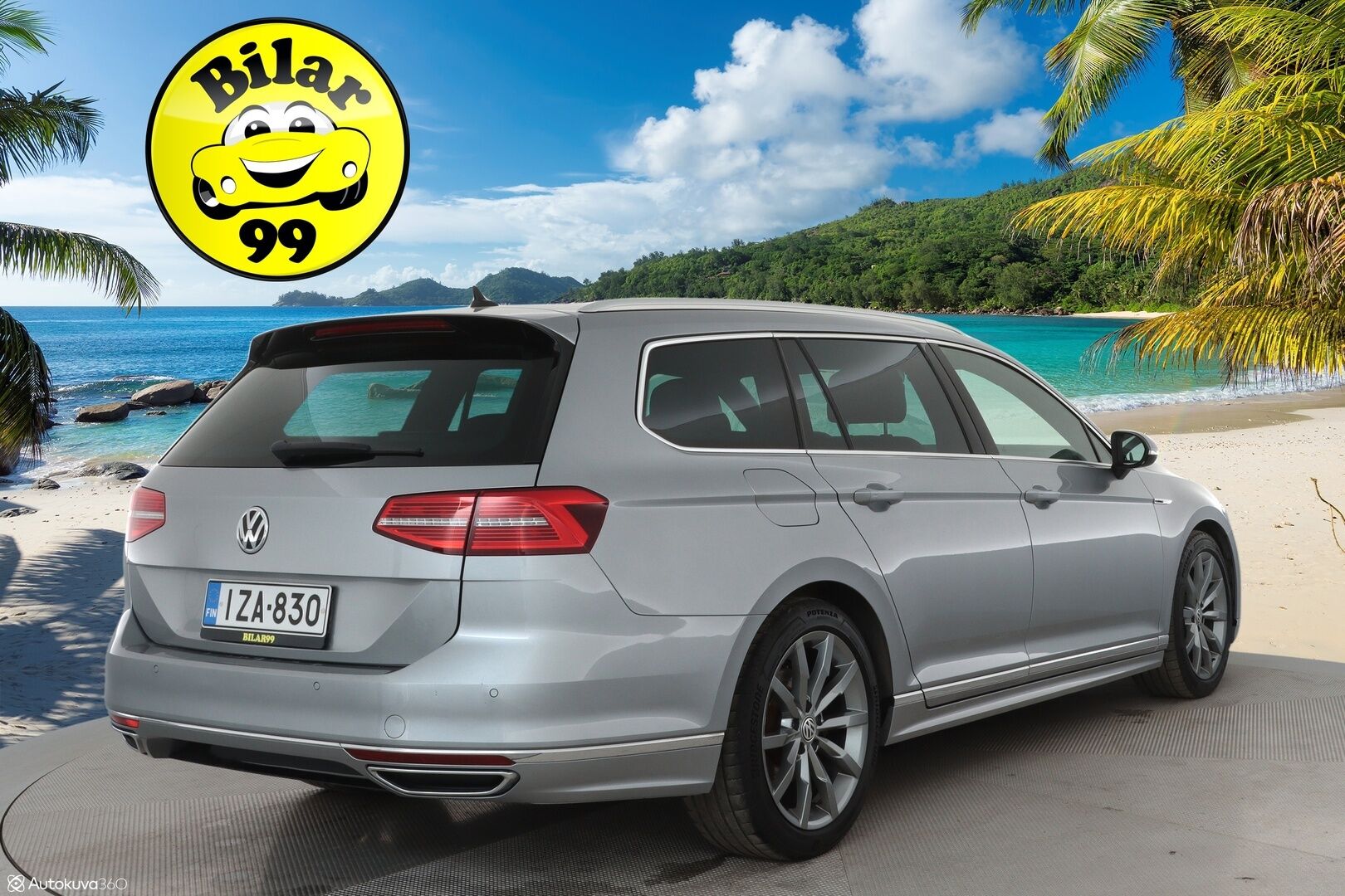 Volkswagen Passat 2018 Variant Highline R-Line 2,0 TDI 140 kW (190 hv) 4MOTION DSG-automaatti **Webasto / Koukku / Matrix-LED / Adapt.Vakkari** - ACC / P. Kamera / Kaistavahti / KeylessGO / 2x Renkaat / Digimittaristo