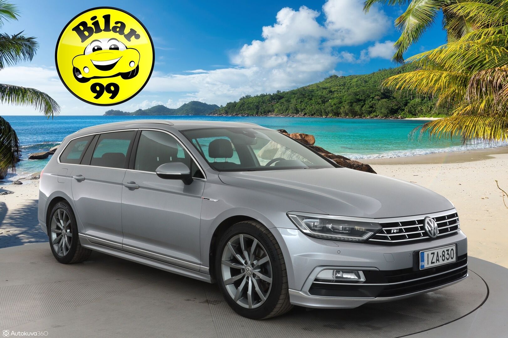 Volkswagen Passat 2018 Variant Highline R-Line 2,0 TDI 140 kW (190 hv) 4MOTION DSG-automaatti **Webasto / Koukku / Matrix-LED / Adapt.Vakkari** - ACC / P. Kamera / Kaistavahti / KeylessGO / 2x Renkaat / Digimittaristo