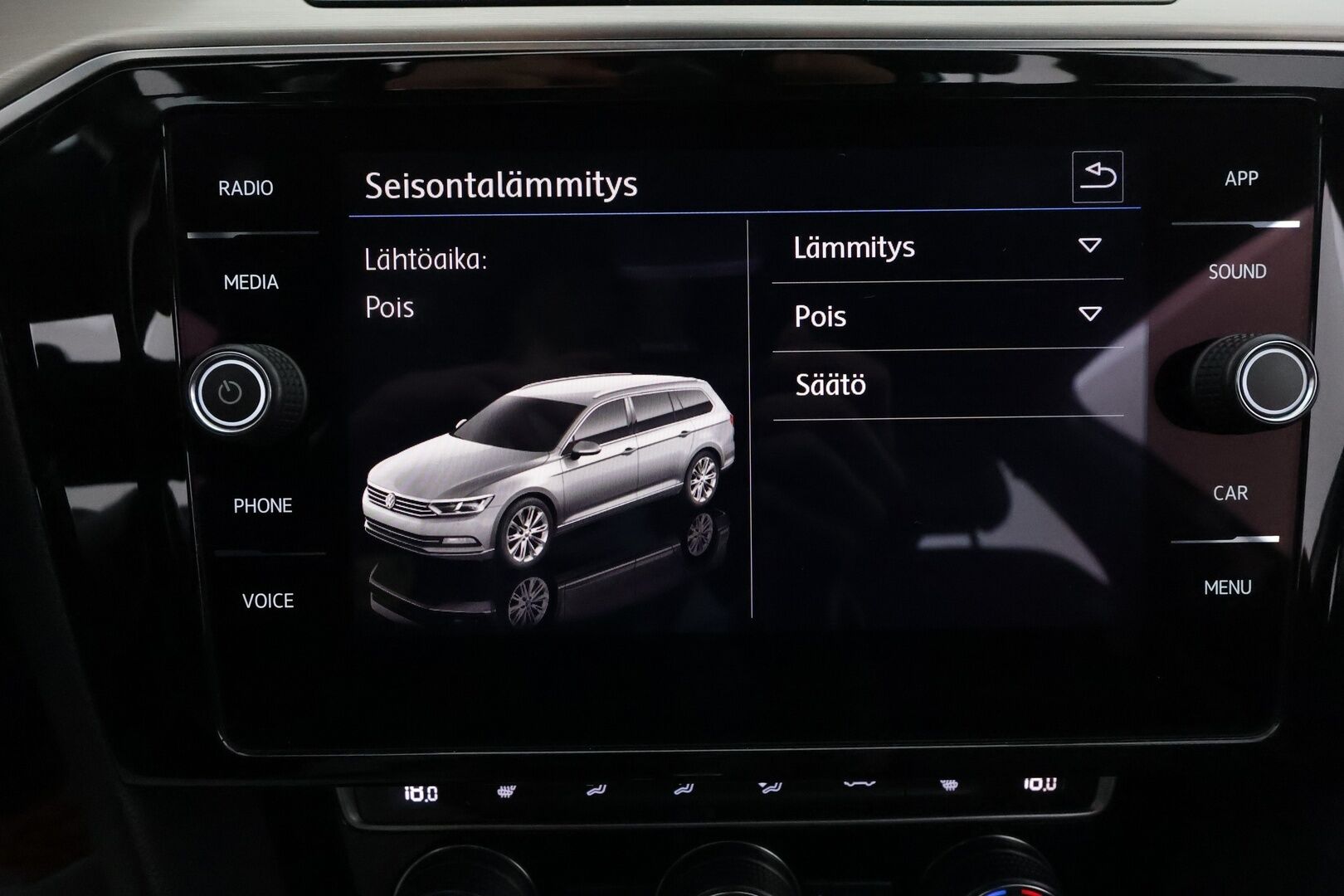 Volkswagen Passat 2018 Variant Highline R-Line 2,0 TDI 140 kW (190 hv) 4MOTION DSG-automaatti **Webasto / Koukku / Matrix-LED / Adapt.Vakkari** - ACC / P. Kamera / Kaistavahti / KeylessGO / 2x Renkaat / Digimittaristo