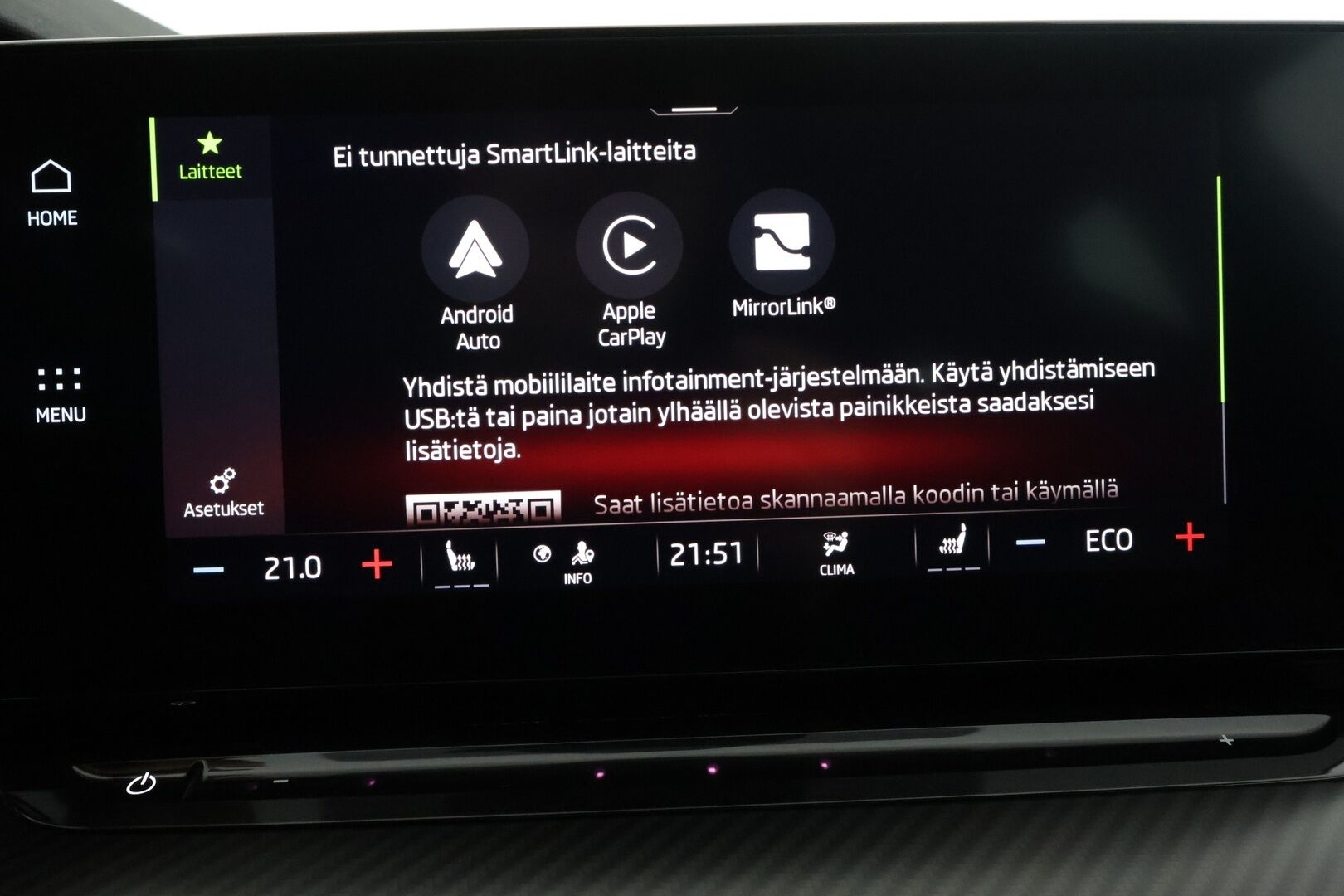 Skoda Octavia 2021 Combi 1,4 TSI PHEV RS iV DSG Autom. - | ACC | Webasto | Matrix-LED | P.Kamera | Ratinlämmitys | HUD | Navi | Keyless | Apple&Android | Suomi-auto | Kahdet Renkaat | Merkkihuollettu |