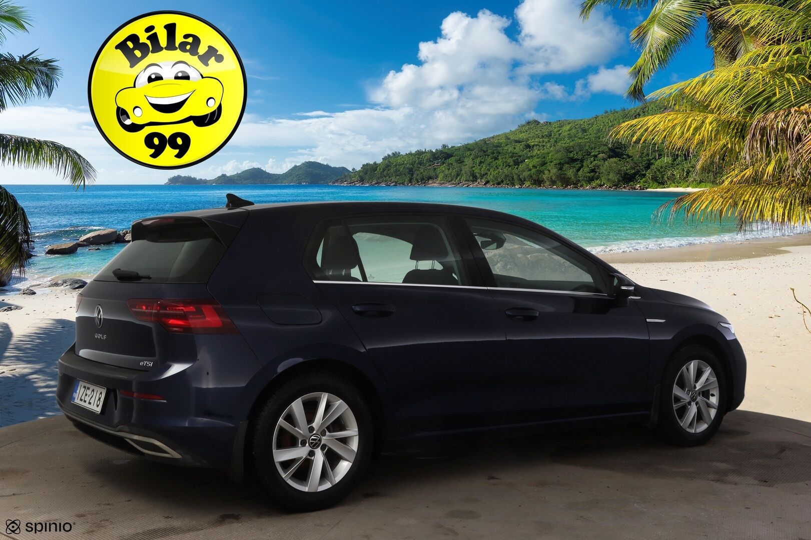 Volkswagen Golf 2021 First Edition Style 1,5 eTSI 110 kW (MHEV) * Webasto /  Adapt.vakkari / Matrix / Kamera / Metalliväri / Digimittaristo * - Kahdet renkaat / Suomi- Auto / Merkkiliikkeen huoltokirja