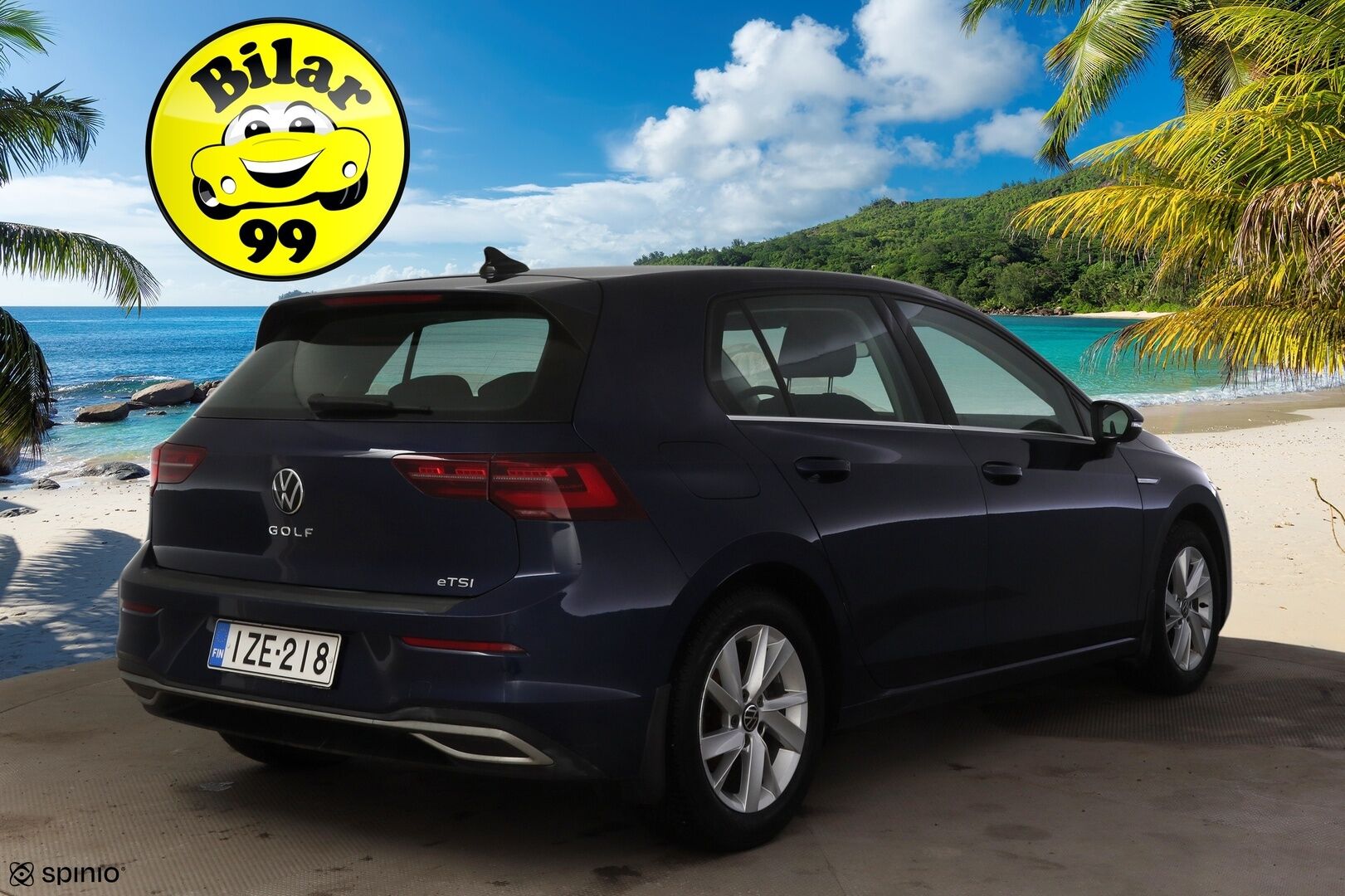 Volkswagen Golf 2021 First Edition Style 1,5 eTSI 110 kW (MHEV) * Webasto /  Adapt.vakkari / Matrix / Kamera / Metalliväri / Digimittaristo * - Kahdet renkaat / Suomi- Auto / Merkkiliikkeen huoltokirja