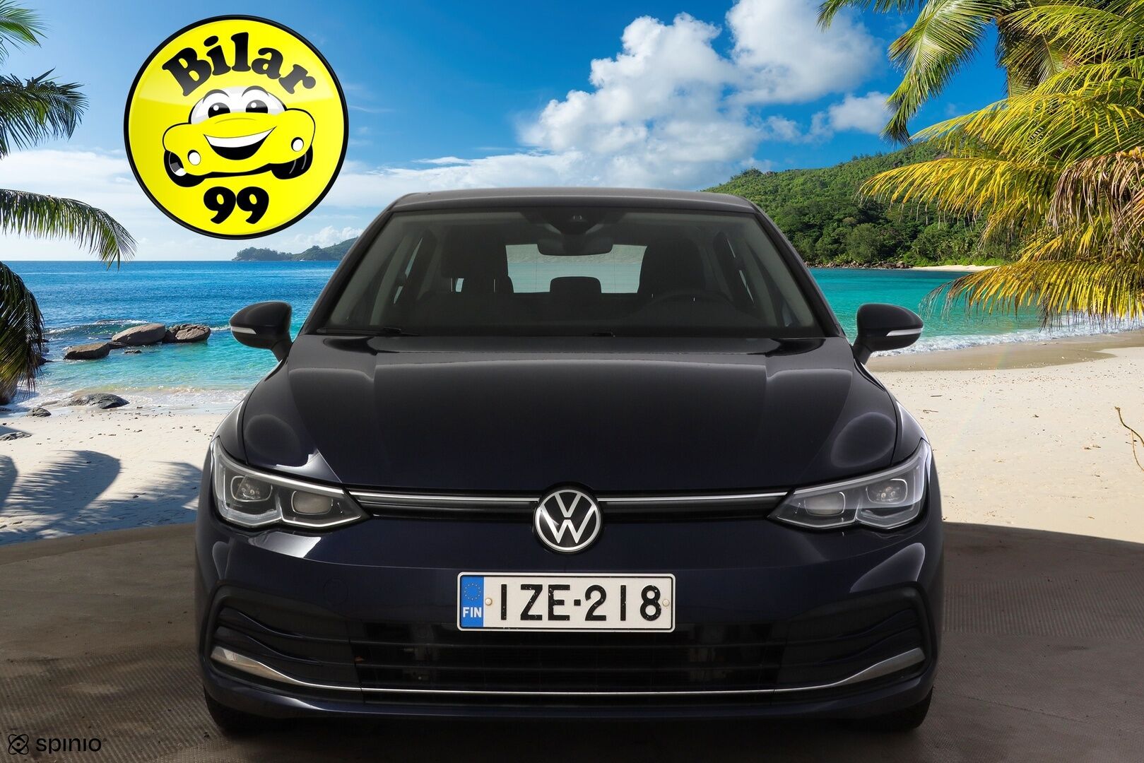 Volkswagen Golf 2021 First Edition Style 1,5 eTSI 110 kW (MHEV) * Webasto /  Adapt.vakkari / Matrix / Kamera / Metalliväri / Digimittaristo * - Kahdet renkaat / Suomi- Auto / Merkkiliikkeen huoltokirja