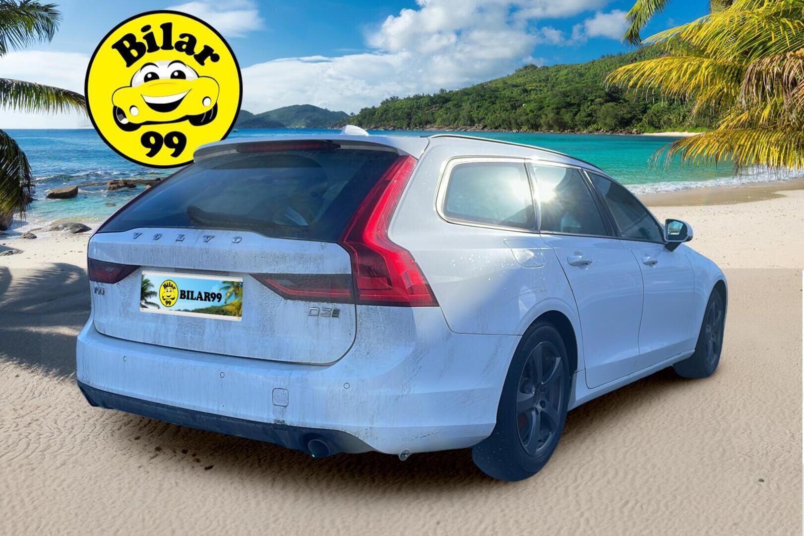 Volvo V90 2017 D3 AWD Business aut  */ P-kamera / Koukku / Ratinlämmitin / ACC* - *Juuri saapunut/ ACC / P-Kamera /  Koukku *