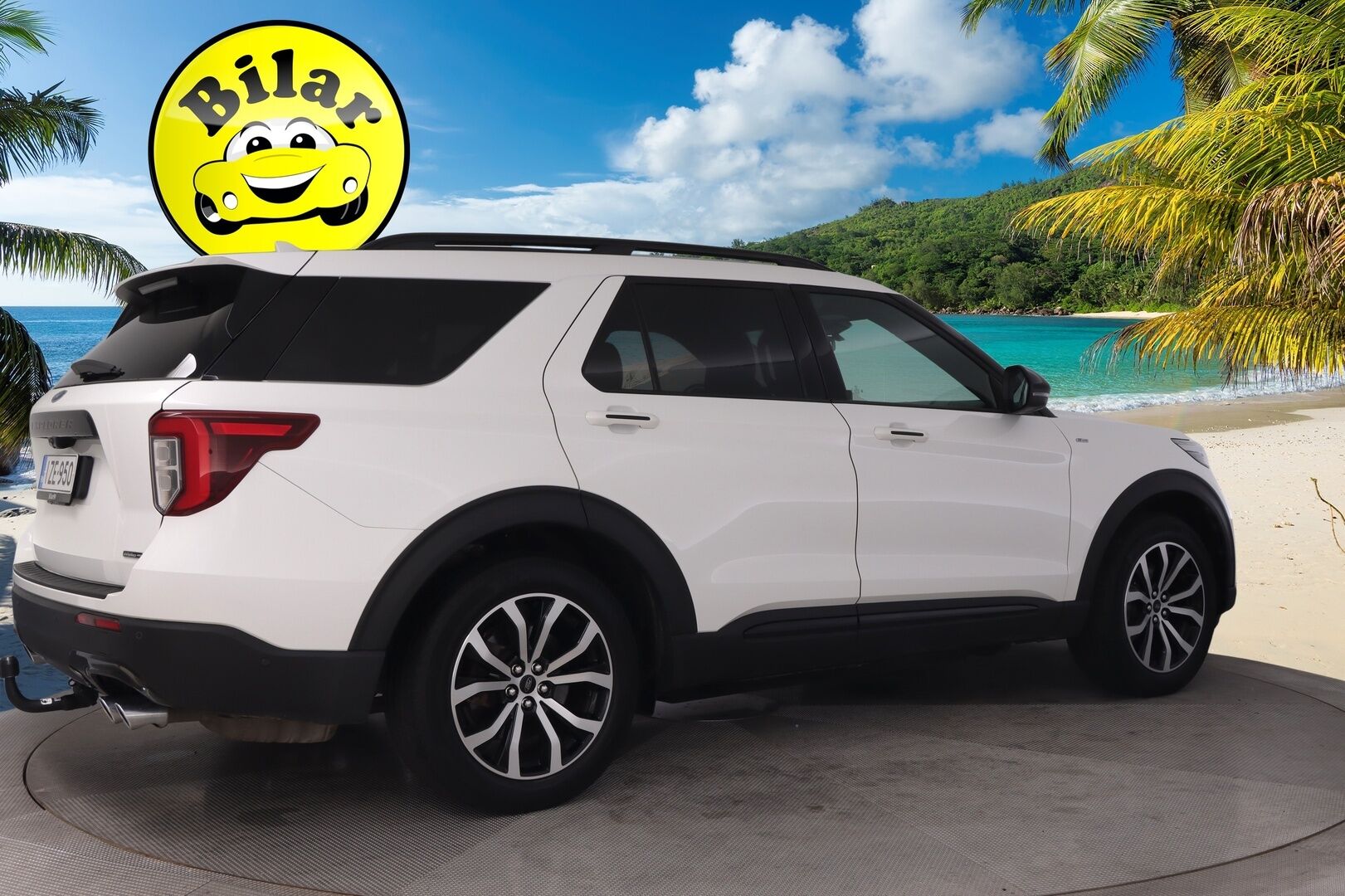 Ford Explorer 2021 3,0 V6 Ecoboost 457hv PHEV A10 AWD ST-Line 5-ovinen - ACC | Hierovat ja tuuletetut etuistuimet | Lämpöpaketti | 360 kamera | Panorama | B&O äänentoisto | Koukku | 7-Paikkainen | Langaton lataus | Ambient | Blis | 2x alut | Merkkihuollettu | Suomiauto