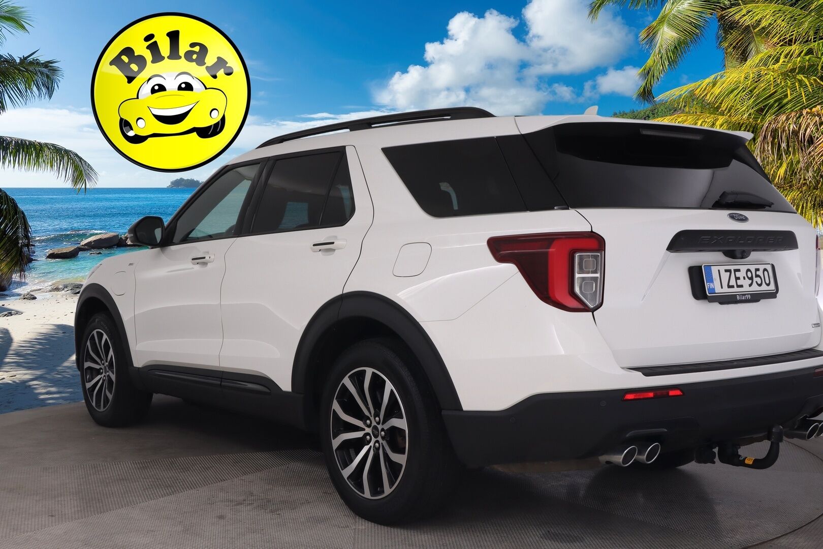 Ford Explorer 2021 3,0 V6 Ecoboost 457hv PHEV A10 AWD ST-Line 5-ovinen - ACC | Hierovat ja tuuletetut etuistuimet | Lämpöpaketti | 360 kamera | Panorama | B&O äänentoisto | Koukku | 7-Paikkainen | Langaton lataus | Ambient | Blis | 2x alut | Merkkihuollettu | Suomiauto