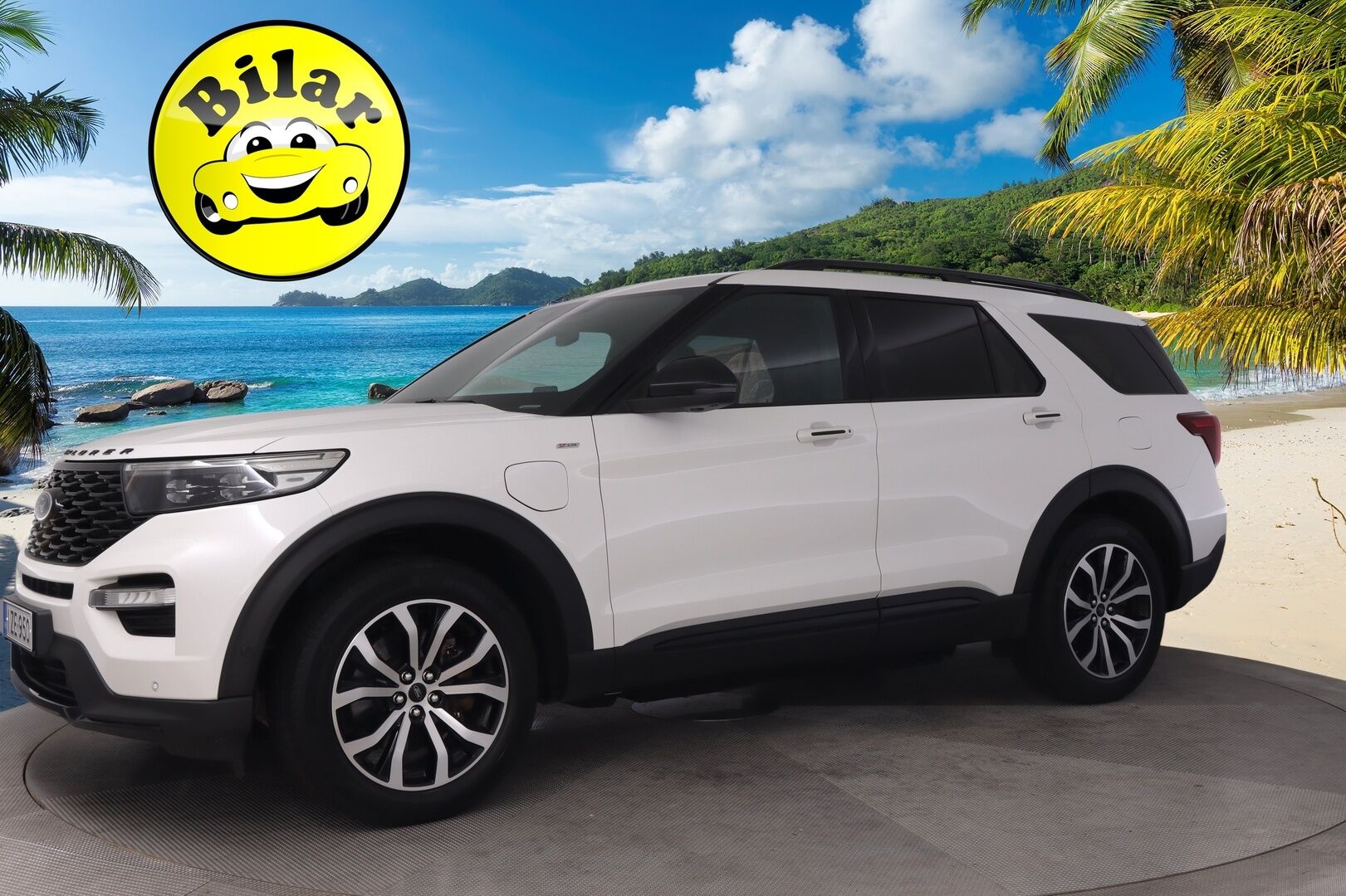 Ford Explorer 2021 3,0 V6 Ecoboost 457hv PHEV A10 AWD ST-Line 5-ovinen - ACC | Hierovat ja tuuletetut etuistuimet | Lämpöpaketti | 360 kamera | Panorama | B&O äänentoisto | Koukku | 7-Paikkainen | Langaton lataus | Ambient | Blis | 2x alut | Merkkihuollettu | Suomiauto