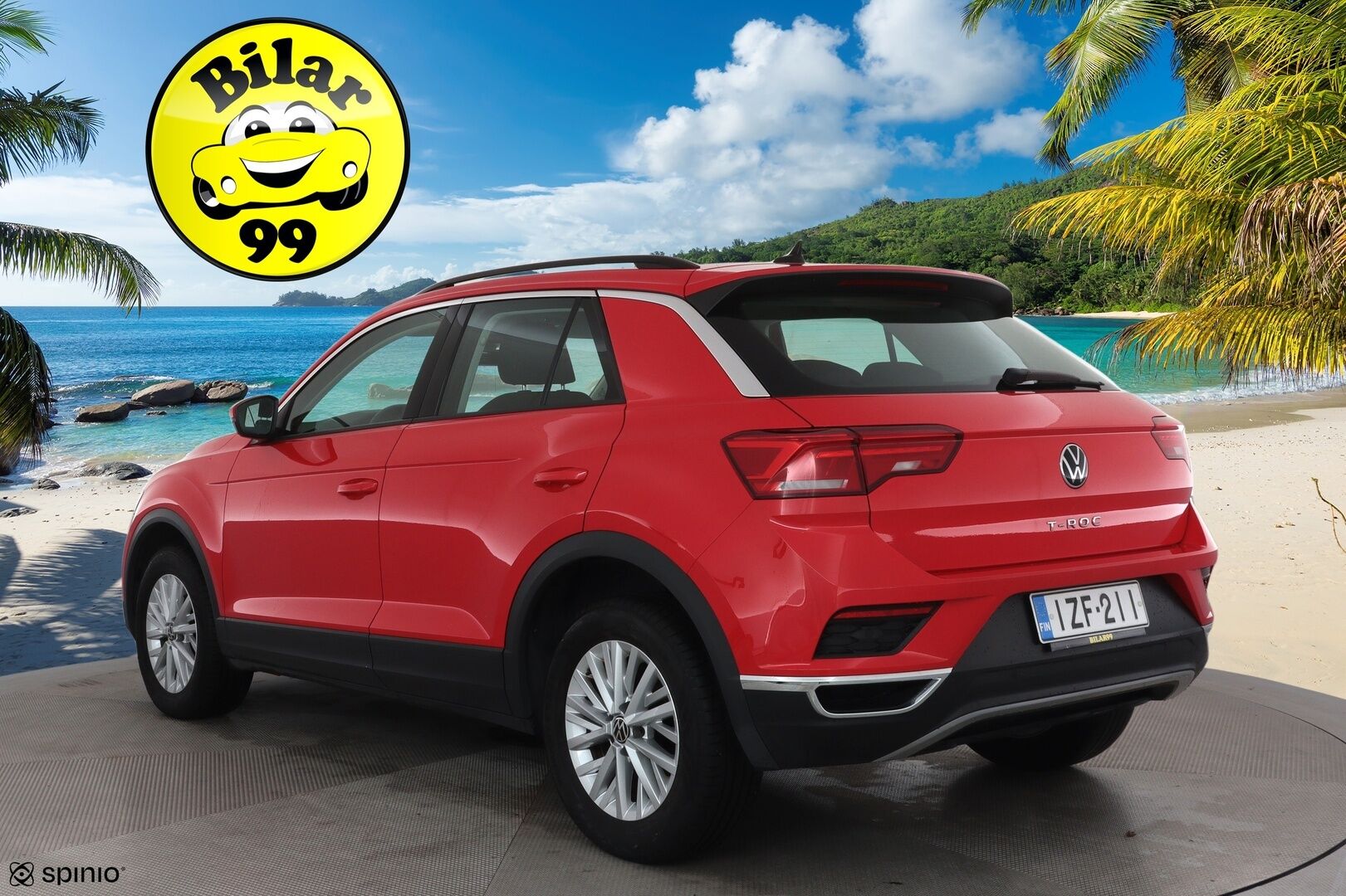 Volkswagen T-Roc 2021 Style 1,5 TSI EVO 110 kW (150 hv) DSG-automaatti - 1Om Suomiauto / Webasto / Adapt.Vakkari / LED / Ratinlämmitys / AppConnect / Juuri tullut Tampereelle!