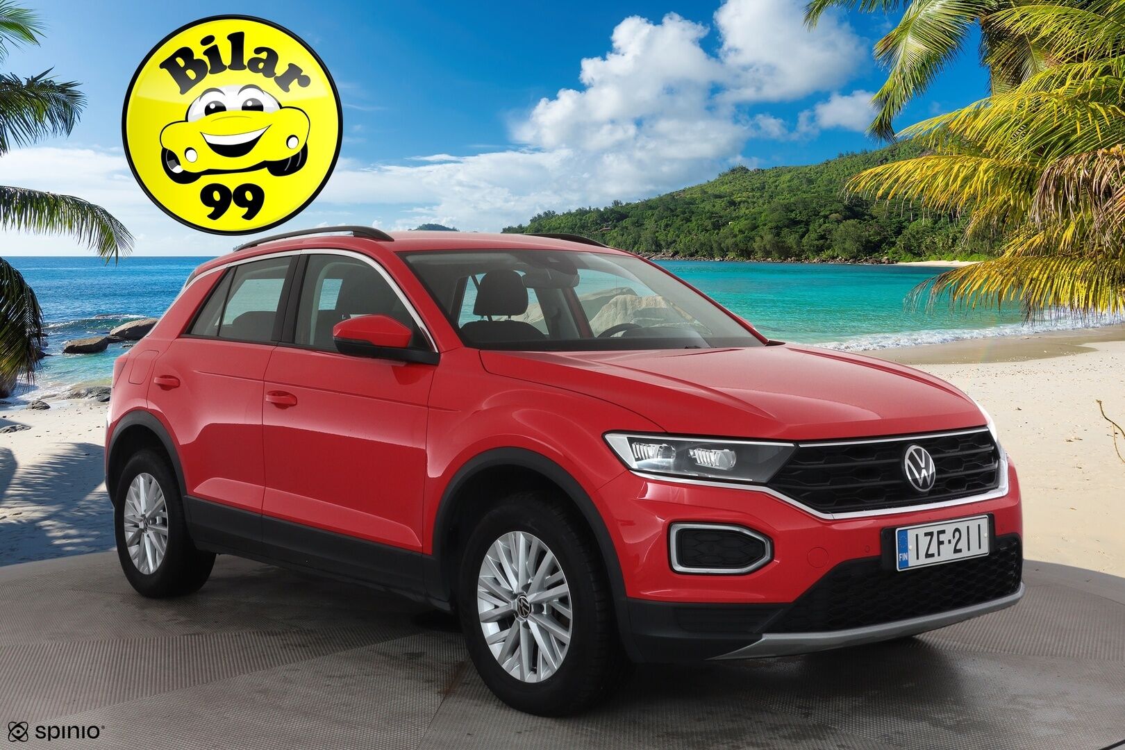 Volkswagen T-Roc 2021 Style 1,5 TSI EVO 110 kW (150 hv) DSG-automaatti - 1Om Suomiauto / Webasto / Adapt.Vakkari / LED / Ratinlämmitys / AppConnect / Juuri tullut Tampereelle!