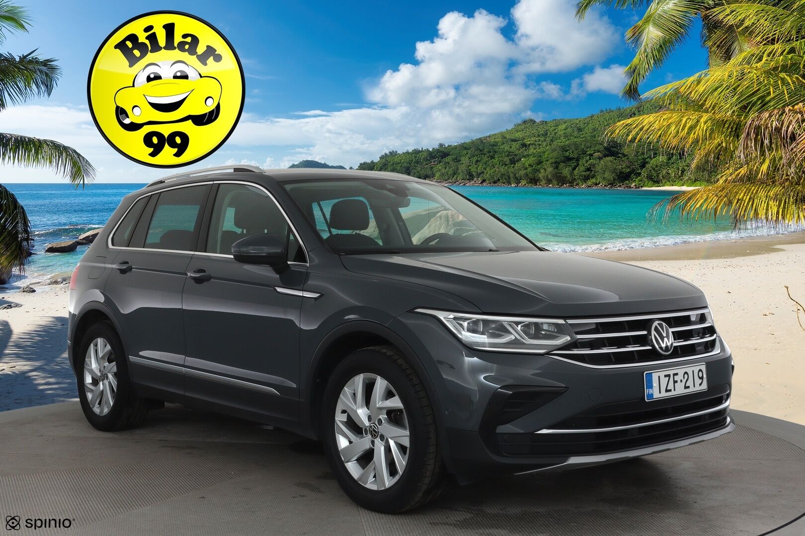Volkswagen Tiguan 2021 Style 1,5 TSI 110 kW DSG *ACC / Webasto / P.kamera / IQ.Light / Digimittaristo / Hierovat penkit* - Suomi-auto / Kahdet renkaat aluvanteilla 
