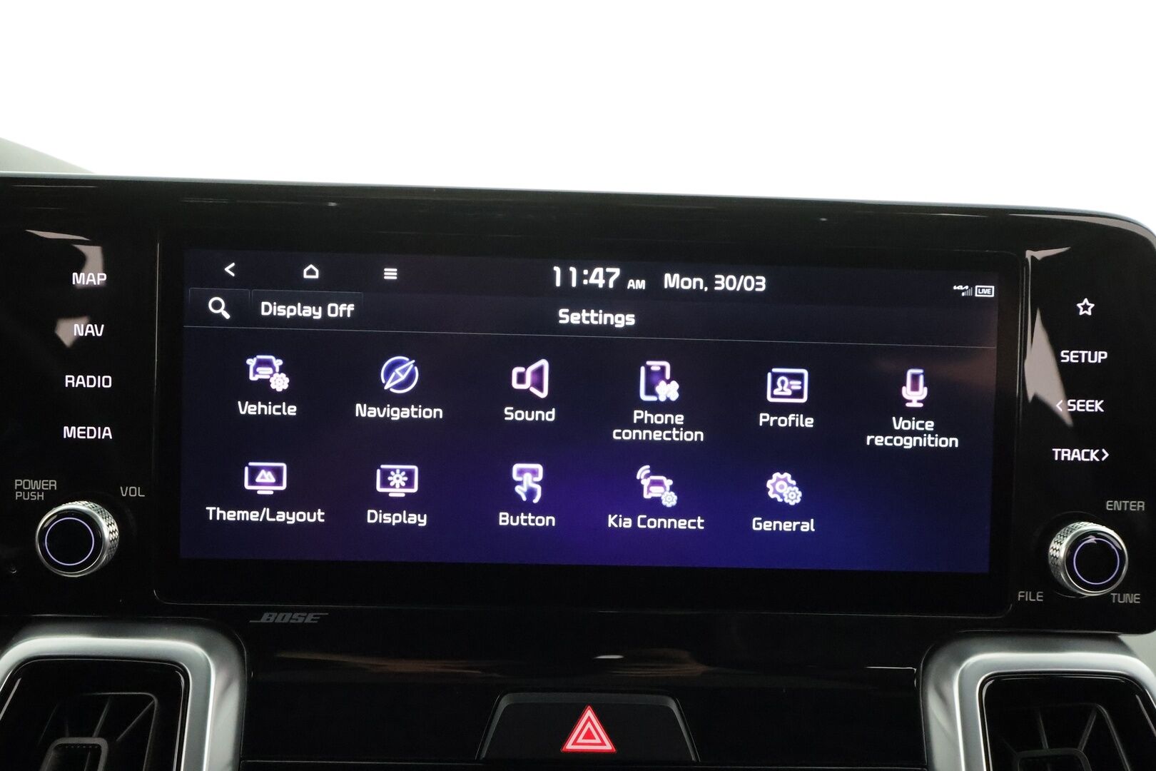 Kia Sorento 2021 1,6 T-GDI Hybrid AWD Business AT 7P * SCC / Koukku / Lohko / HUD / Panorama / 360-kamera / Bose / Muistipenkki * - Merkkihuollettu / Kahdet Renkaat