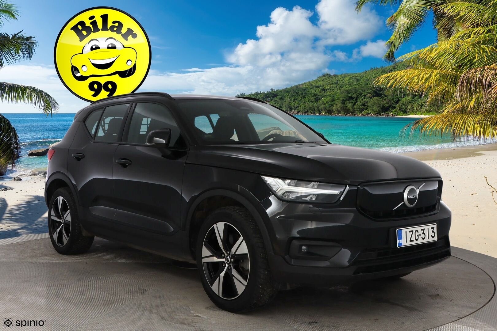 Volvo XC40 2022 Recharge Plus aut * Lämpöpumppu / Vetokoukku / Adapt.Vakkari / Peruutuskamera / Full LED / BLIS / Puolinahkasisusta - Facelift / Merkkihuollot / Juuri tullut Tampereelle!