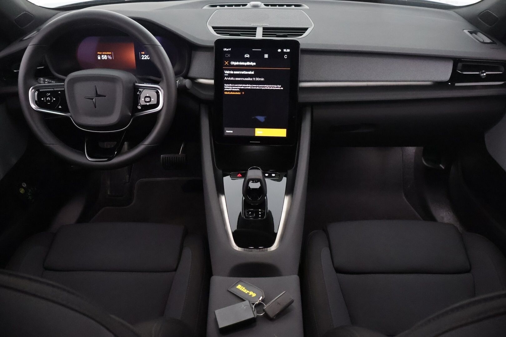 POLESTAR 2 2022 Long Range AWD Plus 78 kWh *Lämpöpumppu / Harman/Kardon / Lasikatto / P-kamera / Sporttipenkki Muistilla / KeylessGo* - 3,99 % KORKOTARJOUS TÄHÄN AUTOON - Vakkari / Kaistavahti / 2x renkaat ja vanteet / Vähän ajettu