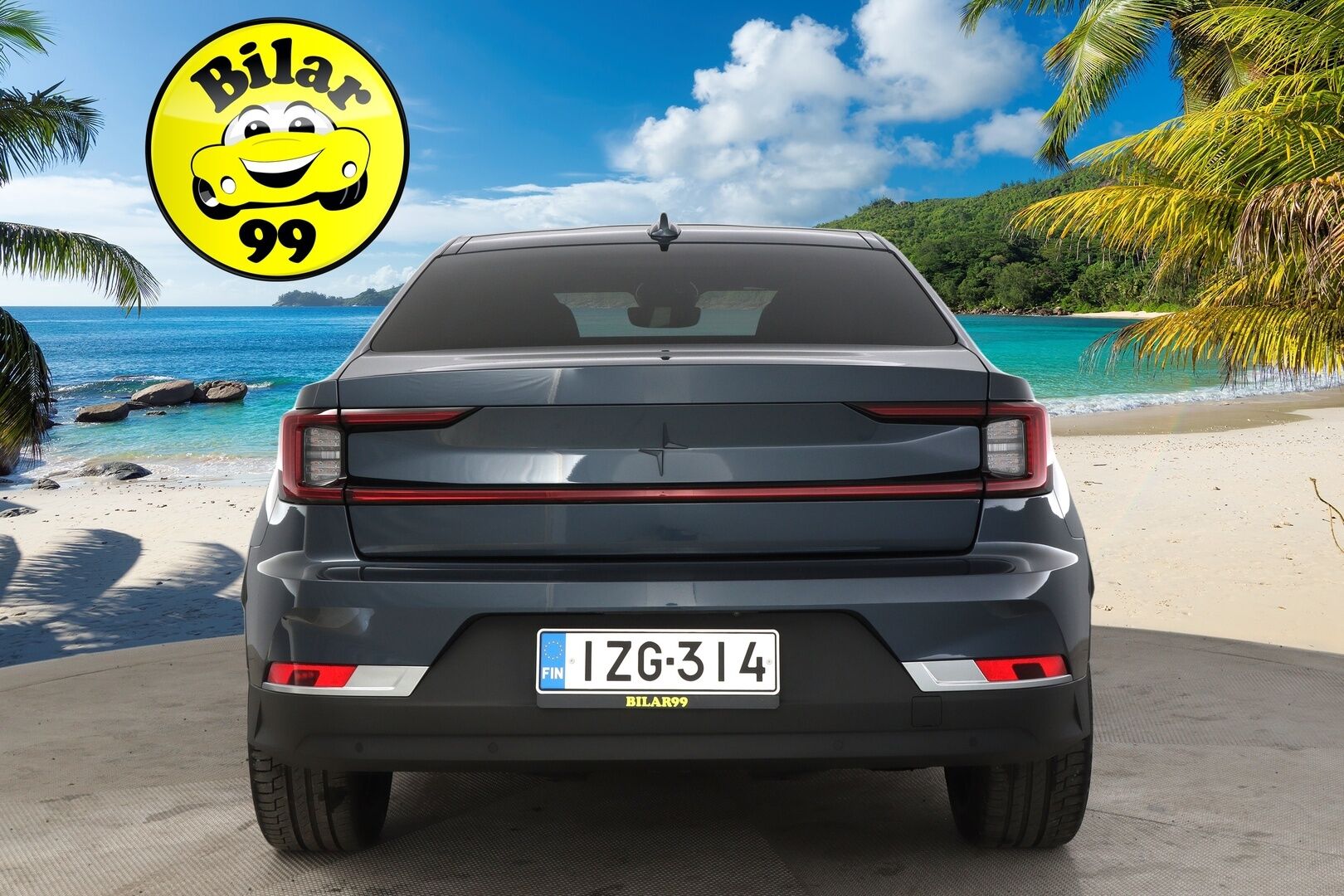 POLESTAR 2 2022 Long Range AWD Plus 78 kWh *Lämpöpumppu / Harman/Kardon / Lasikatto / P-kamera / Sporttipenkki Muistilla / KeylessGo* - 3,99 % KORKOTARJOUS TÄHÄN AUTOON - Vakkari / Kaistavahti / 2x renkaat ja vanteet / Vähän ajettu