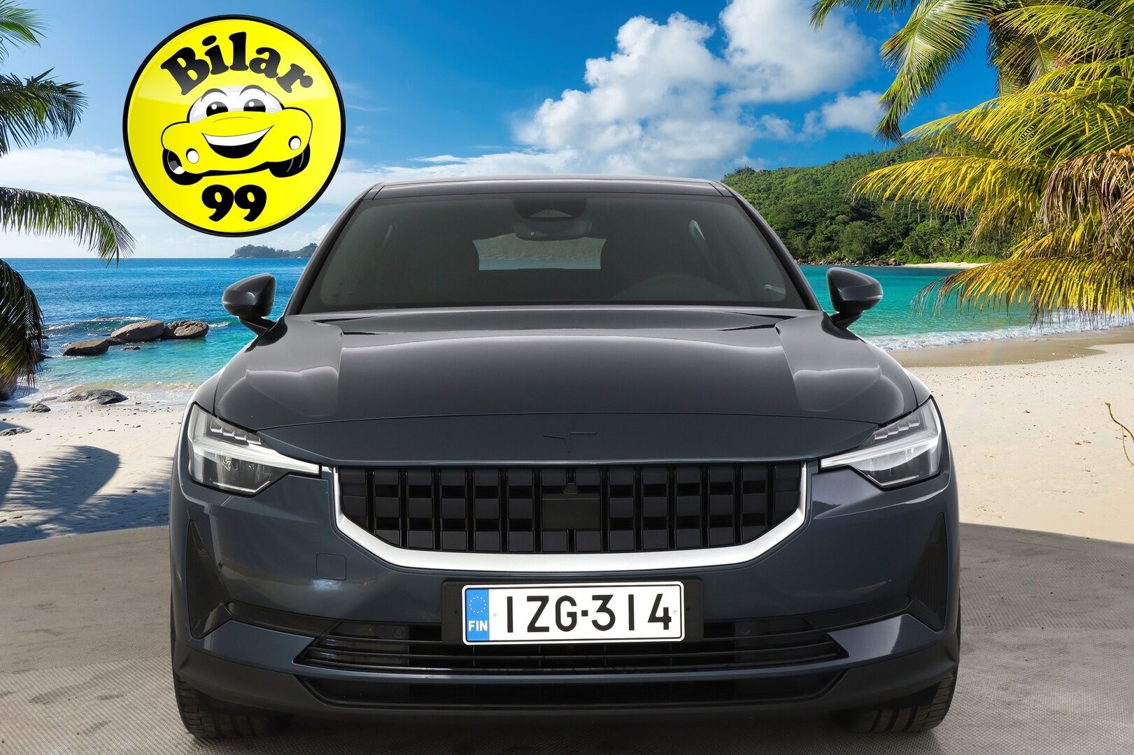 POLESTAR 2 2022 Long Range AWD Plus 78 kWh *Lämpöpumppu / Harman/Kardon / Lasikatto / P-kamera / Sporttipenkki Muistilla / KeylessGo* - 3,99 % KORKOTARJOUS TÄHÄN AUTOON - Vakkari / Kaistavahti / 2x renkaat ja vanteet / Vähän ajettu