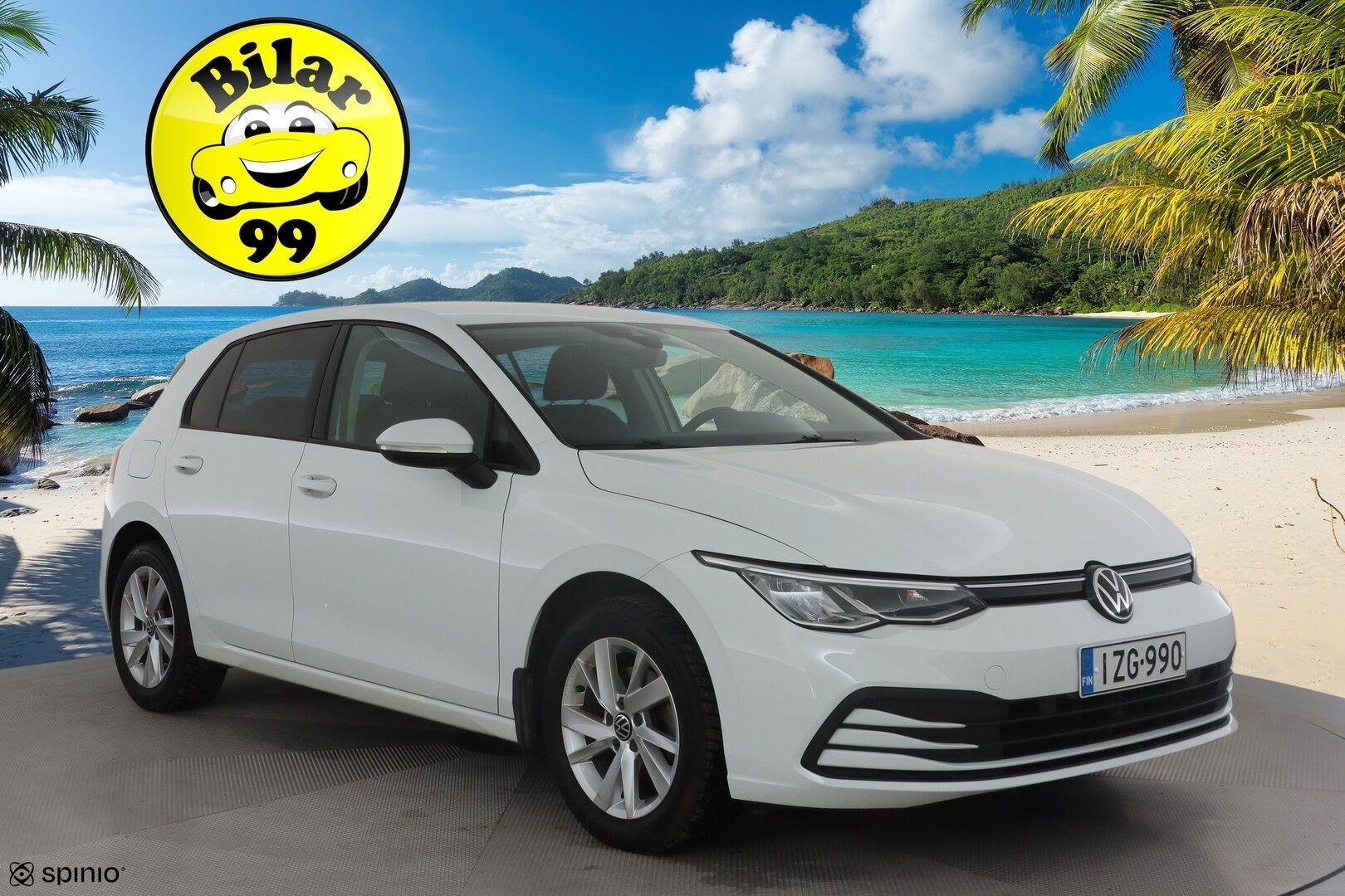 Volkswagen Golf 2021 1,0 TSI 81 kW * Webasto / ACC / LED / P.tutkat / Navi / Kaistavahti / Digimittaristo / Ambient-valot * - *Suomi-auto / Kahdet renkaat / Upeasti varusteltu Manuaali *