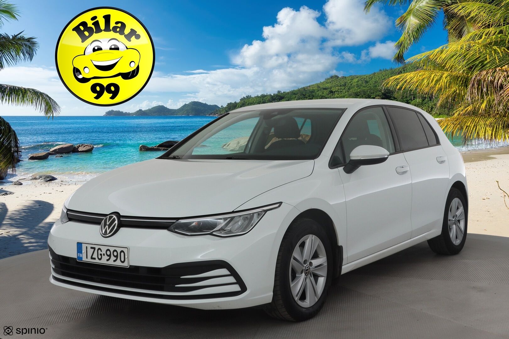 Volkswagen Golf 2021 1,0 TSI 81 kW * Webasto / ACC / LED / P.tutkat / Navi / Kaistavahti / Digimittaristo / Ambient-valot * - Suomi-auto / Kahdet renkaat