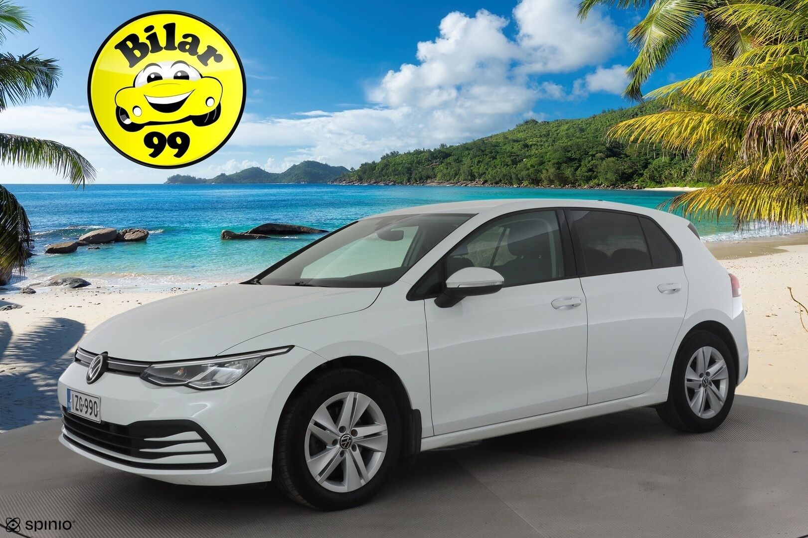 Volkswagen Golf 2021 1,0 TSI 81 kW * Webasto / ACC / LED / P.tutkat / Navi / Kaistavahti / Digimittaristo / Ambient-valot * - Suomi-auto / Kahdet renkaat / Webasto / ACC / Upeasti varusteltu Manuaali * - HULLUT JOULUT KORKOTARJOUS 2,49% 