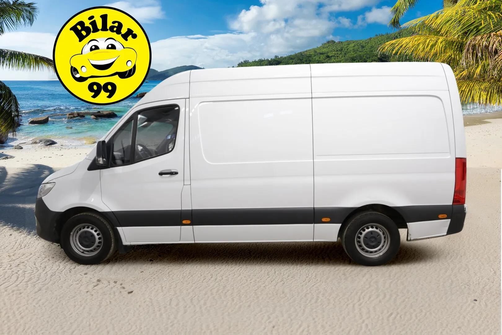 Mercedes-Benz Sprinter 2020 316CDI RWD-3,5/37K keskipitkä A2 A *  ALV / Webasto / Koukku / LED-Lisävalo / P.Kamera / Vakkari / Apple&Android * - 1.Om Suomi-auto / Kahdet Renkaat