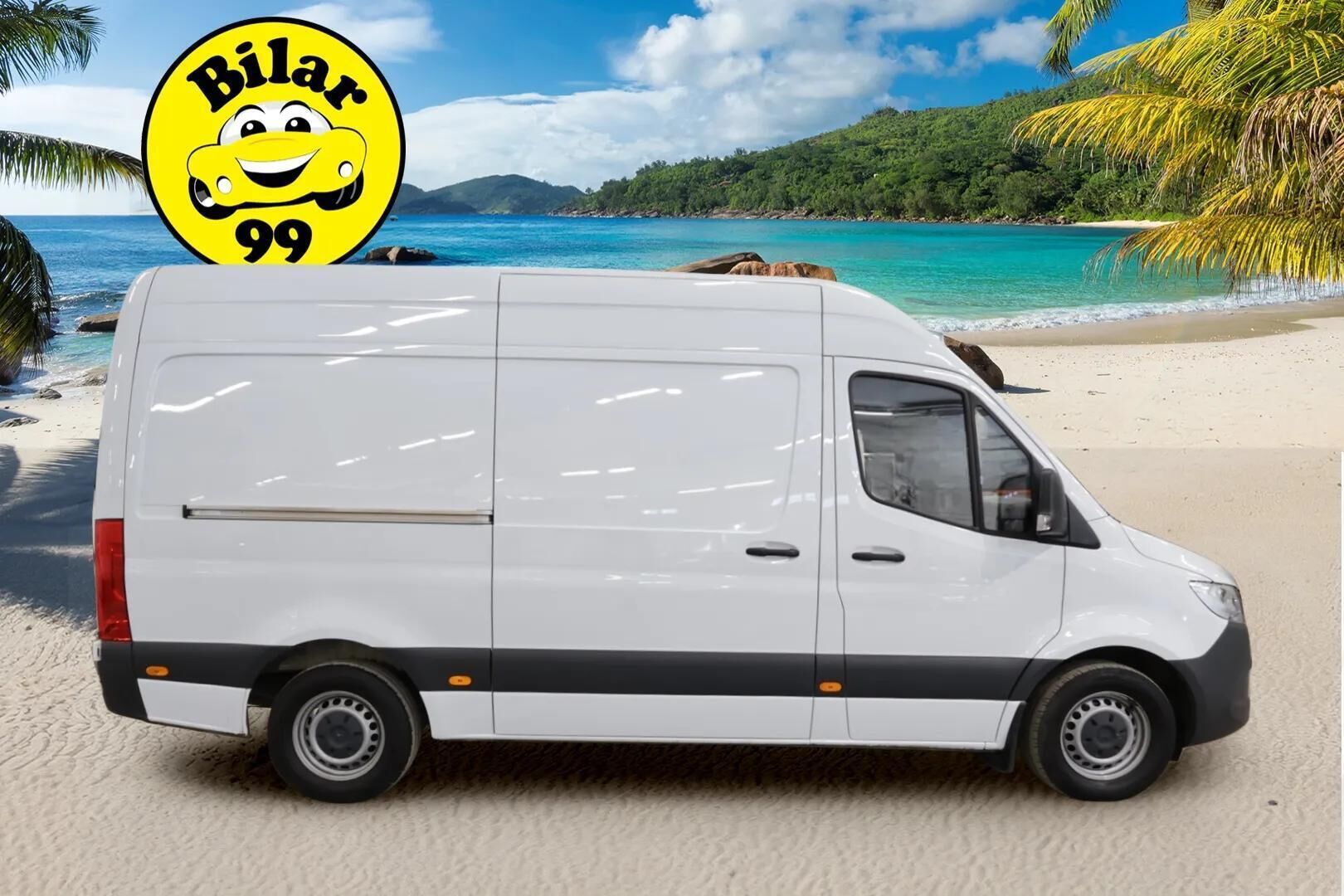 Mercedes-Benz Sprinter 2020 316CDI RWD-3,5/37K keskipitkä A2 A *  ALV / Webasto / Koukku / LED-Lisävalo / P.Kamera / Vakkari / Apple&Android * - 1.Om Suomi-auto / Kahdet Renkaat