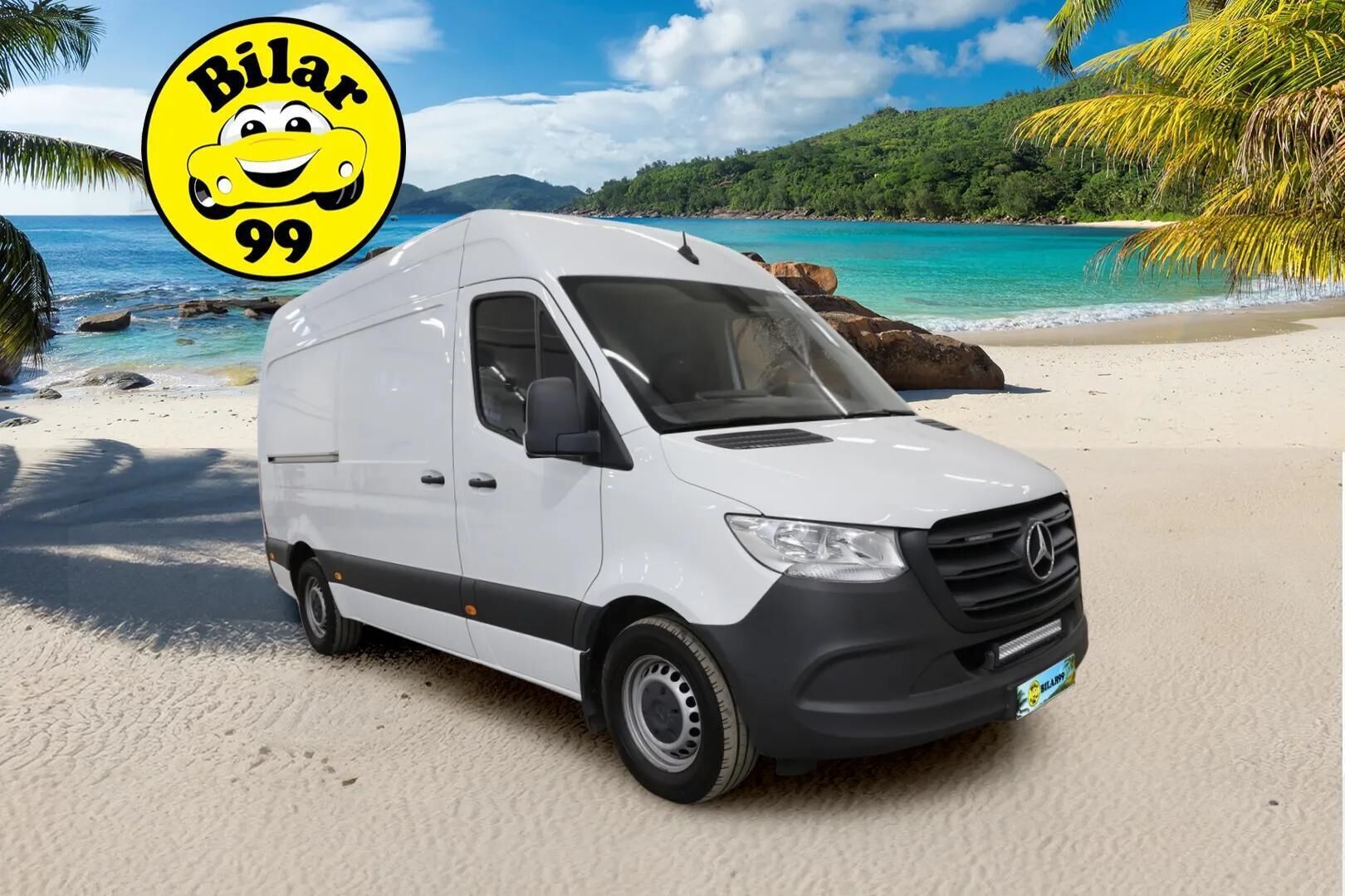Mercedes-Benz Sprinter 2020 316CDI RWD-3,5/37K keskipitkä A2 A *  ALV / Webasto / Koukku / LED-Lisävalo / P.Kamera / Vakkari / Apple&Android * - 1.Om Suomi-auto / Kahdet Renkaat