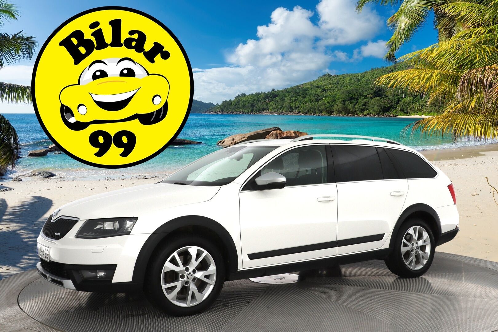Skoda Octavia 2016 Combi 2,0 TDI 184 4x4 Scout DSG Autom. / Webasto / Vakkari / Bluetooth / P. tutkat / Koukku - 2x Skodan aluvanteet / Siisti yksilö / Hyvin pidetty - HULLUT AVAJAISHULINAT KORKOTARJOUS 3,29 %