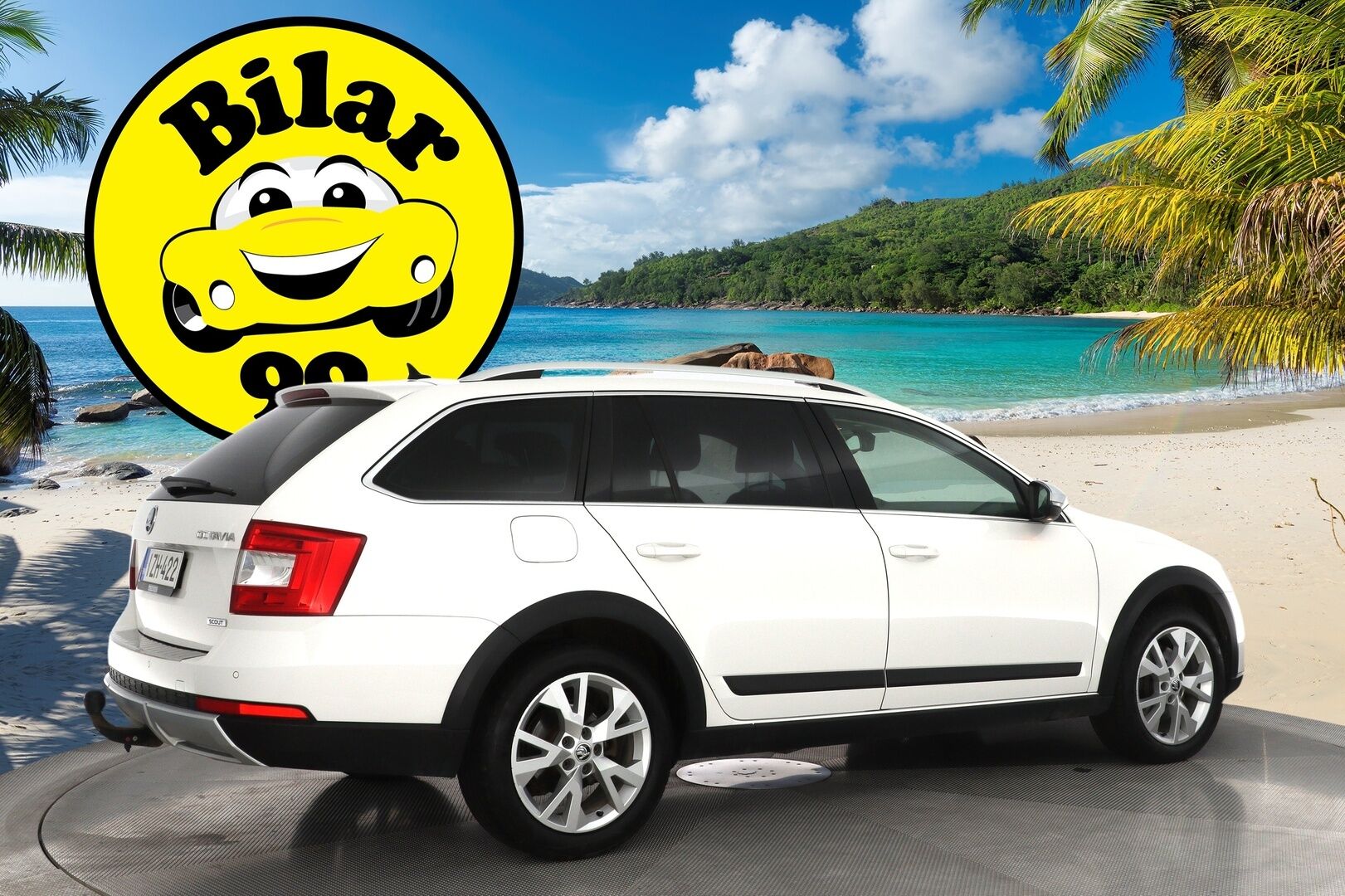 Skoda Octavia 2016 Combi 2,0 TDI 184 4x4 Scout DSG Autom. / Webasto / Vakkari / Bluetooth / P. tutkat / Koukku - 2x Skodan aluvanteet / Siisti yksilö / Hyvin pidetty - HULLUT AVAJAISHULINAT KORKOTARJOUS 3,29 %