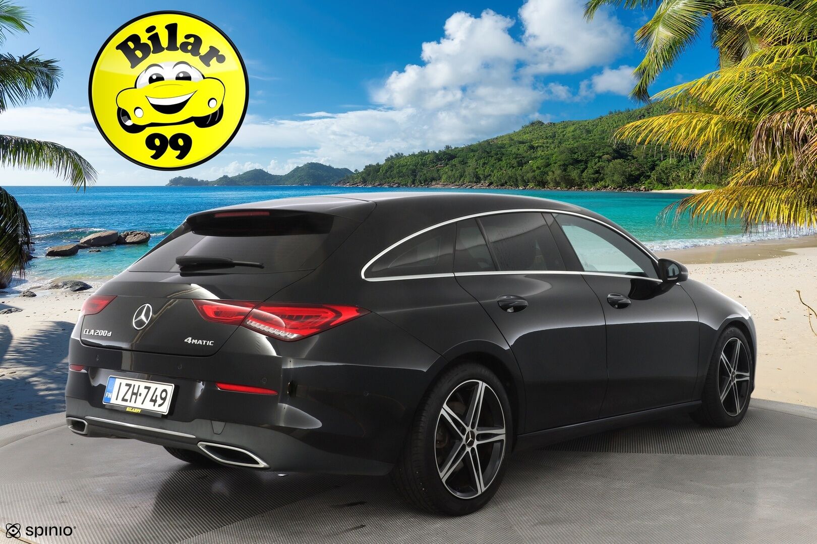 Mercedes-Benz CLA 2020 200 d 4MATIC A Shooting Brake Business Progressive * Vakkari / Kamera / Lohko / Koukku / Tutkat * - Kahdet Mercedeksen vanteet / Merkkihuollettu 