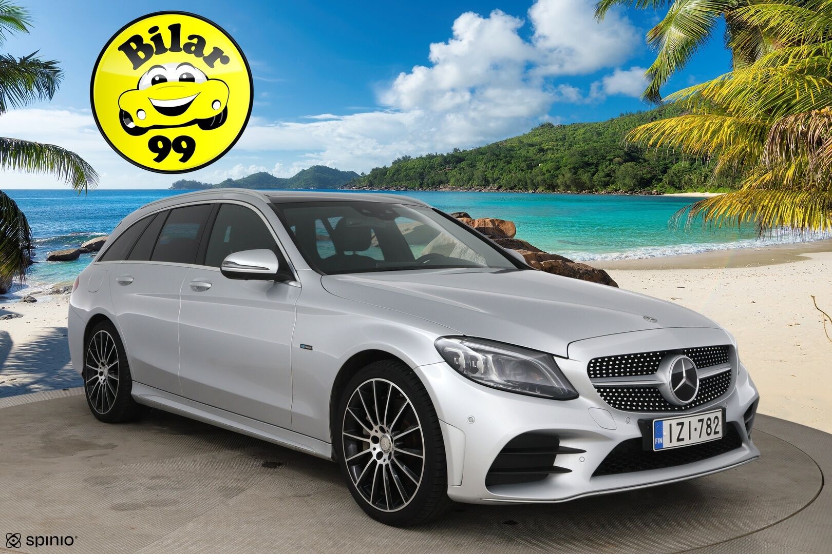 Mercedes-Benz C 2020 300 de T A Business AMG Edition EQ Power / Burmester / Distronic+ / 360 kamera / Panorama / Multibeam LED - Vetokoukku / Airmatic / Blis / KeyLess / 