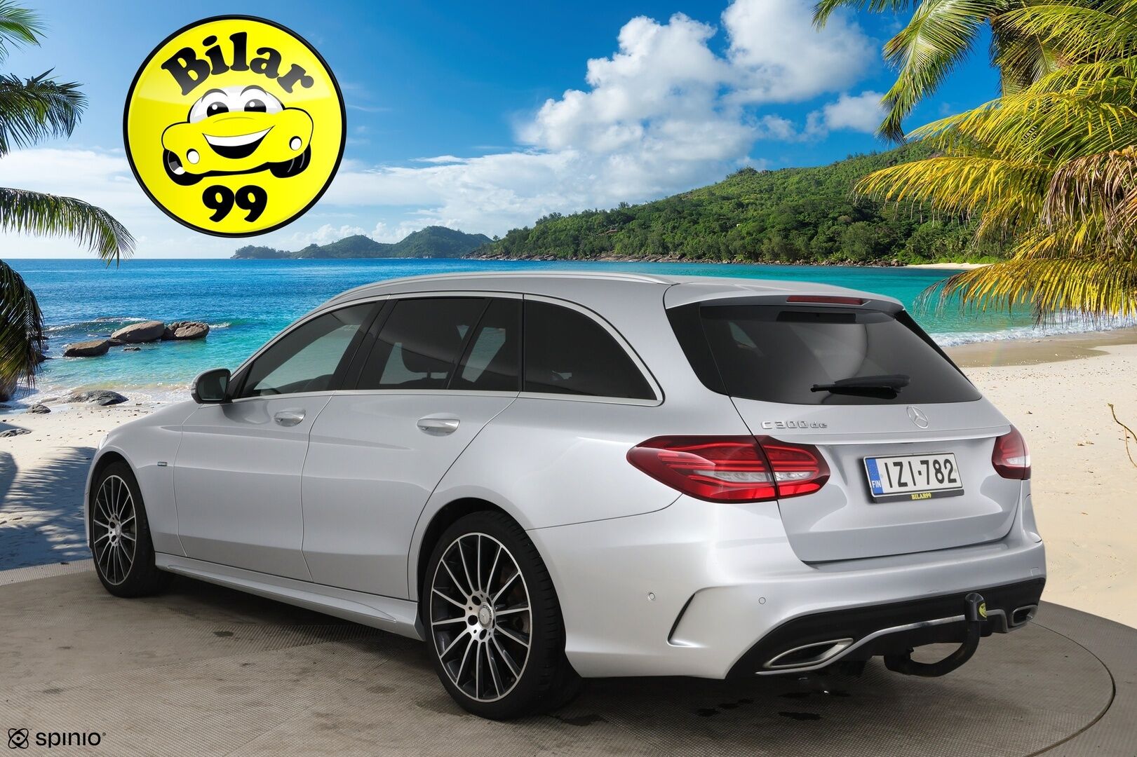 Mercedes-Benz C 2020 300 de T A Business AMG Edition EQ Power / Burmester / Distronic+ / 360 kamera / Panorama / Multibeam LED - Vetokoukku / Airmatic / Blis / KeyLess / 