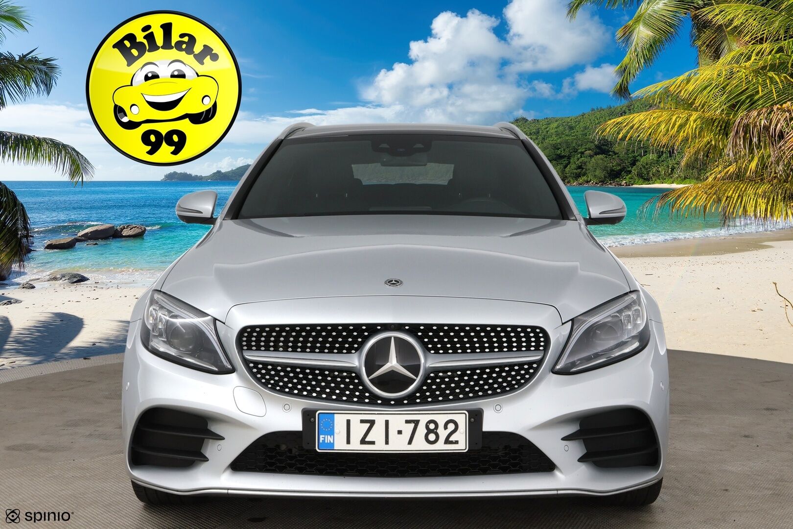 Mercedes-Benz C 2020 300 de T A Business AMG Edition EQ Power / Burmester / Distronic+ / 360 kamera / Panorama / Multibeam LED - Vetokoukku / Airmatic / Blis / KeyLess / 