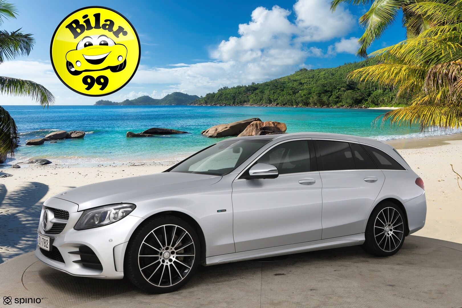 Mercedes-Benz C 2020 300 de T A Business AMG Edition EQ Power / Burmester / Distronic+ / 360 kamera / Panorama / Multibeam LED - Vetokoukku / Airmatic / Blis / KeyLess / 