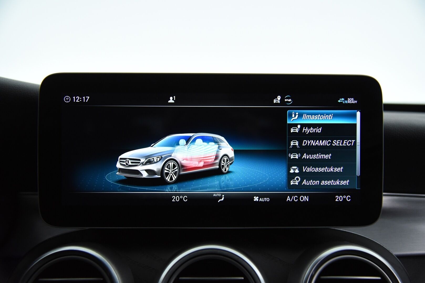 Mercedes-Benz C 2020 300 de T A Business AMG Edition EQ Power / Burmester / Distronic+ / 360 kamera / Panorama / Multibeam LED - Vetokoukku / Airmatic / Blis / KeyLess / 
