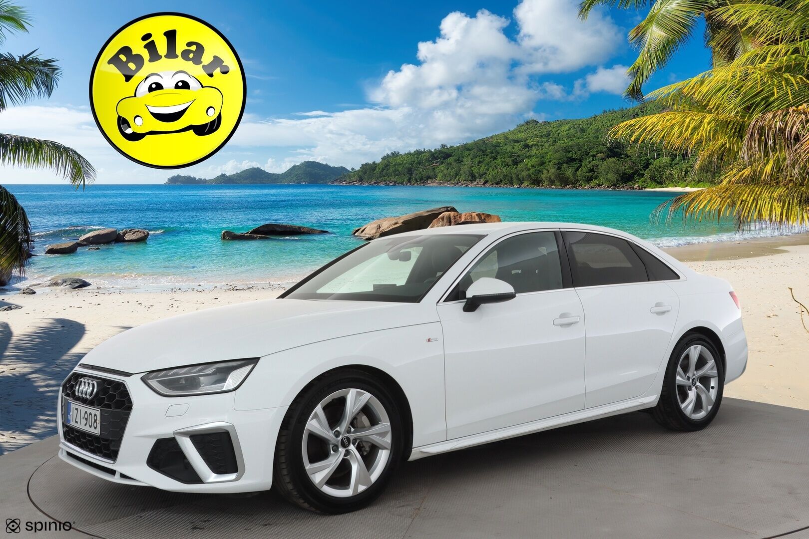Audi A4 2021 Sedan Business S line 40 TFSI 150 kW MHEV S tronic - | ACC | Webasto | Koukku | Muistipenkki | Matrix | Puolinahat | Sporttipenkit | P.kamera | Digimittaristo | 1-om suomiauto | ALV | 
