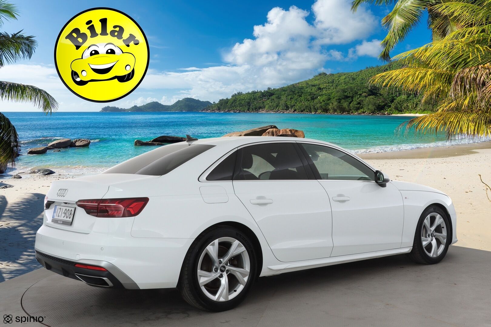 Audi A4 2021 Sedan Business S line 40 TFSI 150 kW MHEV S tronic - | ACC | Webasto | Koukku | Muistipenkki | Matrix | Puolinahat | Sporttipenkit | P.kamera | Digimittaristo | 1-om suomiauto | ALV | 