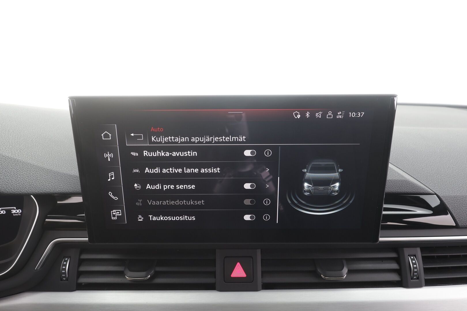 Audi A4 2021 Sedan Business S line 40 TFSI 150 kW MHEV S tronic - | ACC | Webasto | Koukku | Muistipenkki | Matrix | Puolinahat | Sporttipenkit | P.kamera | Digimittaristo | 1-om suomiauto | ALV | 