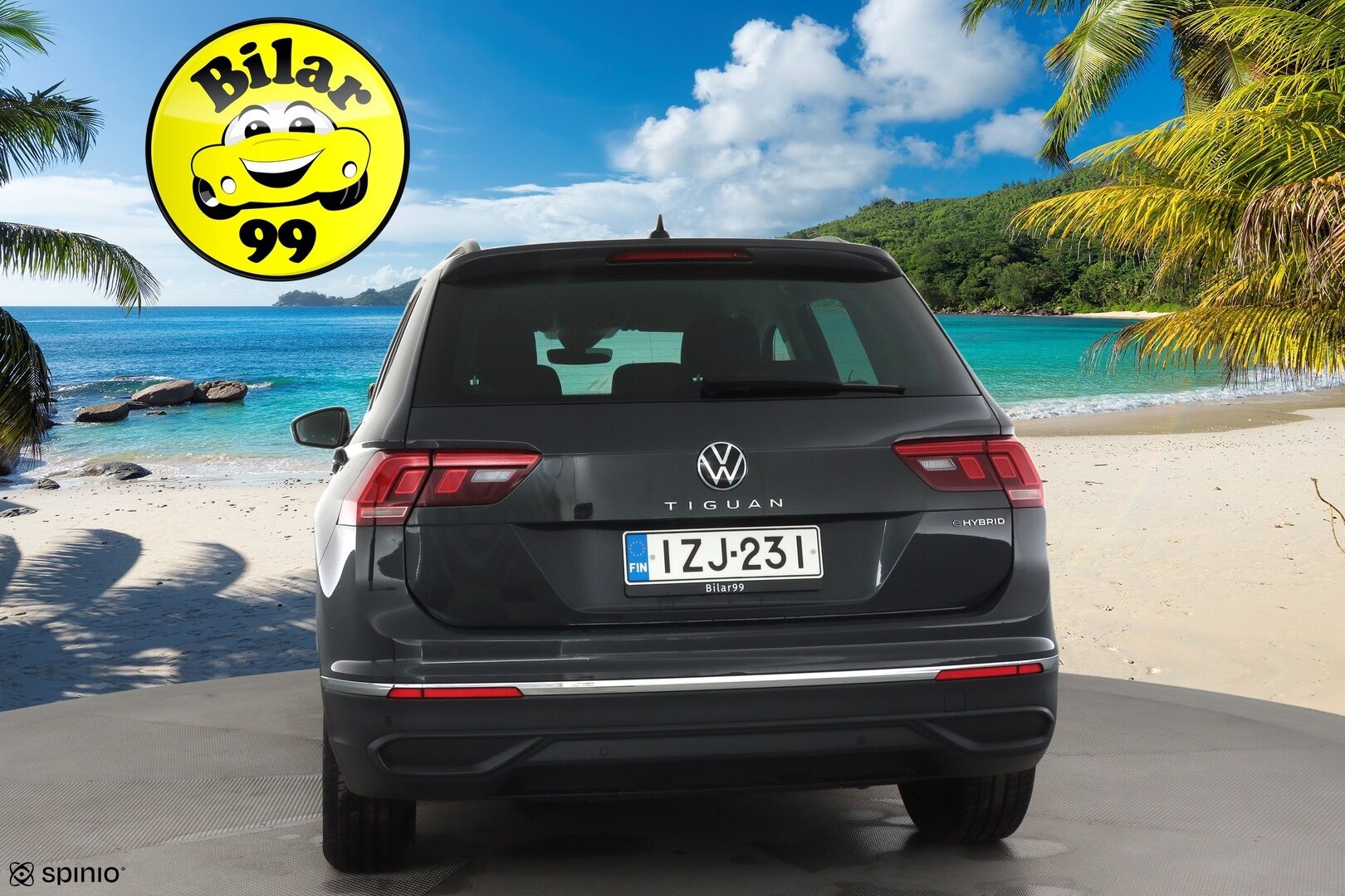 Volkswagen Tiguan 2021 eHybrid 180 kW DSG * ACC / Digimittaristo / LED / P.kamera / Keyless / Sähköluukku / Ratinlämmitin * - Suomi-auto / Kahdet renkaat aluvanteilla / Merkkihuollettu