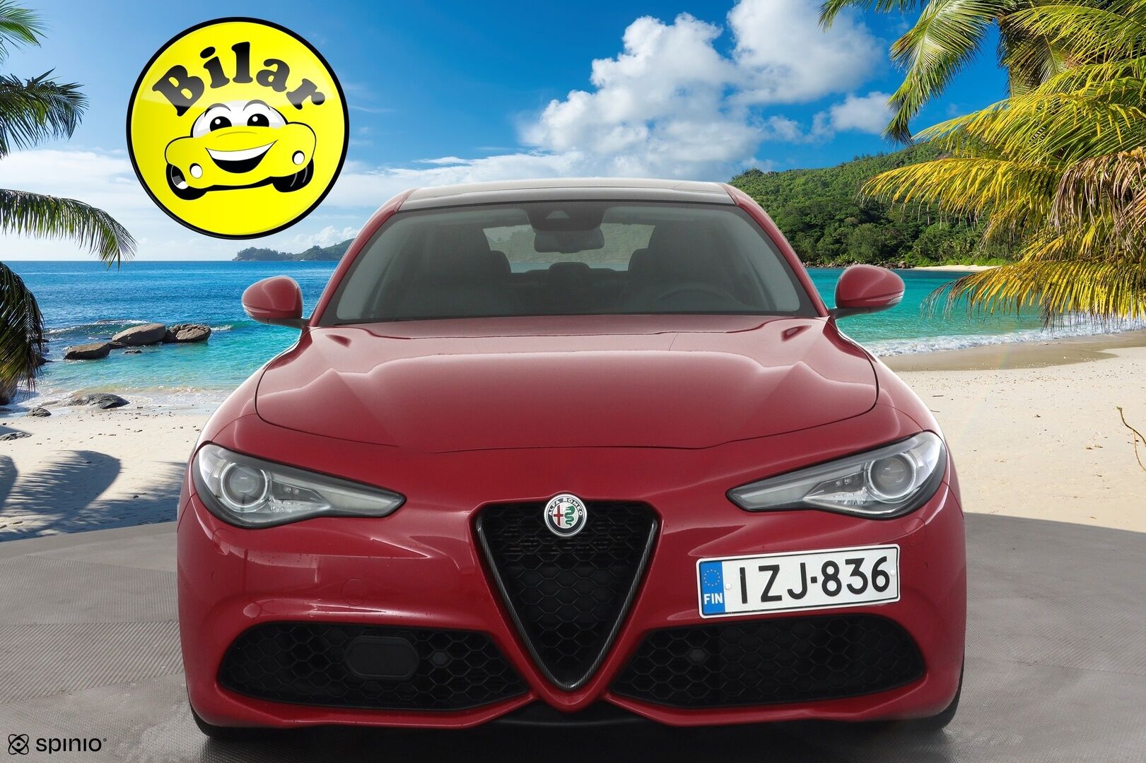 Alfa Romeo Giulia 2017 2,0 Bensiini 280hp AT8 AWD Veloce - | Panorama | H&K | Vakkari | P.Kamera | Muistipenkki | Sporttinahat | Bi-Xenon | Keyless | Ratinlämmitin | Kahdet renkaat aluvanteilla | Merkkihuollettu | 
