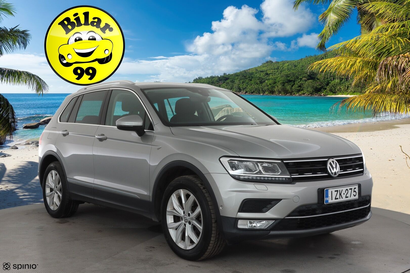 Volkswagen Tiguan 2016 Highline 2,0 TSI 132 kW 4MOTION DSG * Panorama / ACC / P.Kamera / LED / Navi / Sisätilanlämmitin / Kaistavahti * - Koukku / Kahdet renkaat aluvanteilla - HULLUT AVAJAISHULINAT KORKOTARJOUS 3,29 %
