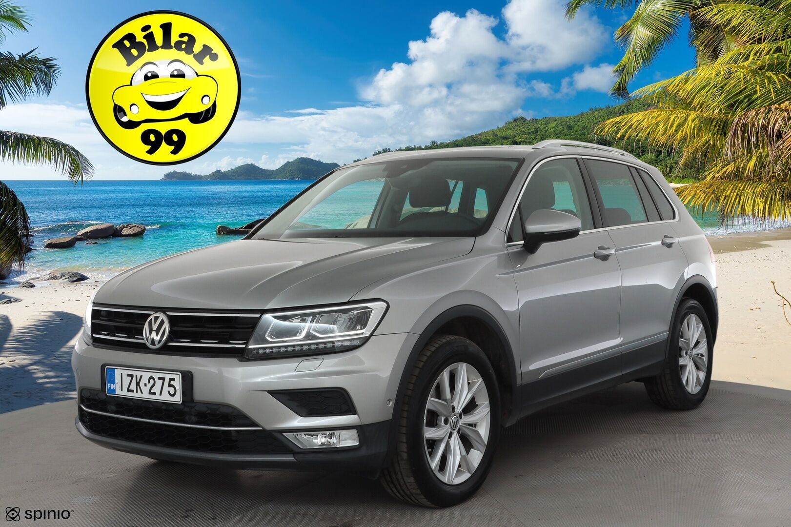 Volkswagen Tiguan 2016 Highline 2,0 TSI 132 kW 4MOTION DSG * Panorama / ACC / P.Kamera / LED / Navi / Sisätilanlämmitin / Kaistavahti * - Koukku / Kahdet renkaat aluvanteilla - HULLUT AVAJAISHULINAT KORKOTARJOUS 3,29 %