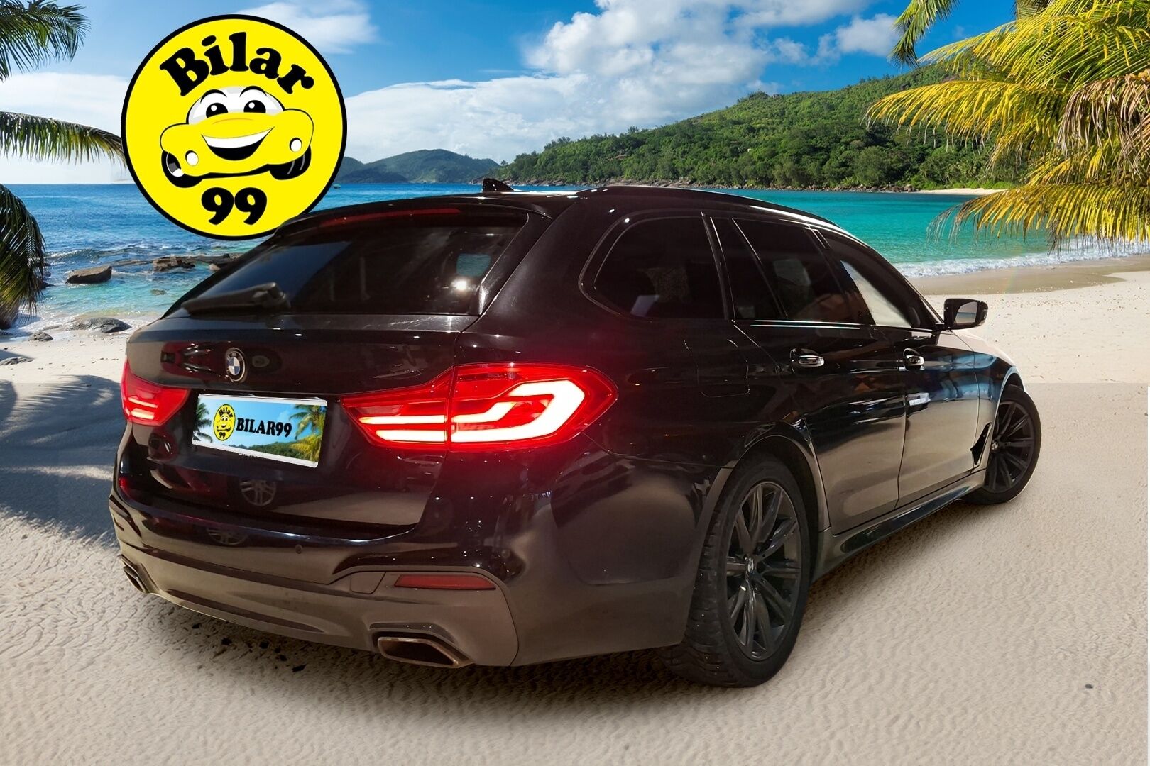 BMW 530 2018 G31 Touring 530d A M Sport * Adapt.Vakkari / Harman & Kardon / Vaaleat Comfort Nahkapenkit / Adapt.LED / Professional Navi - 2x Renkaat aluvantein / Juuri tullut Tampereelle!