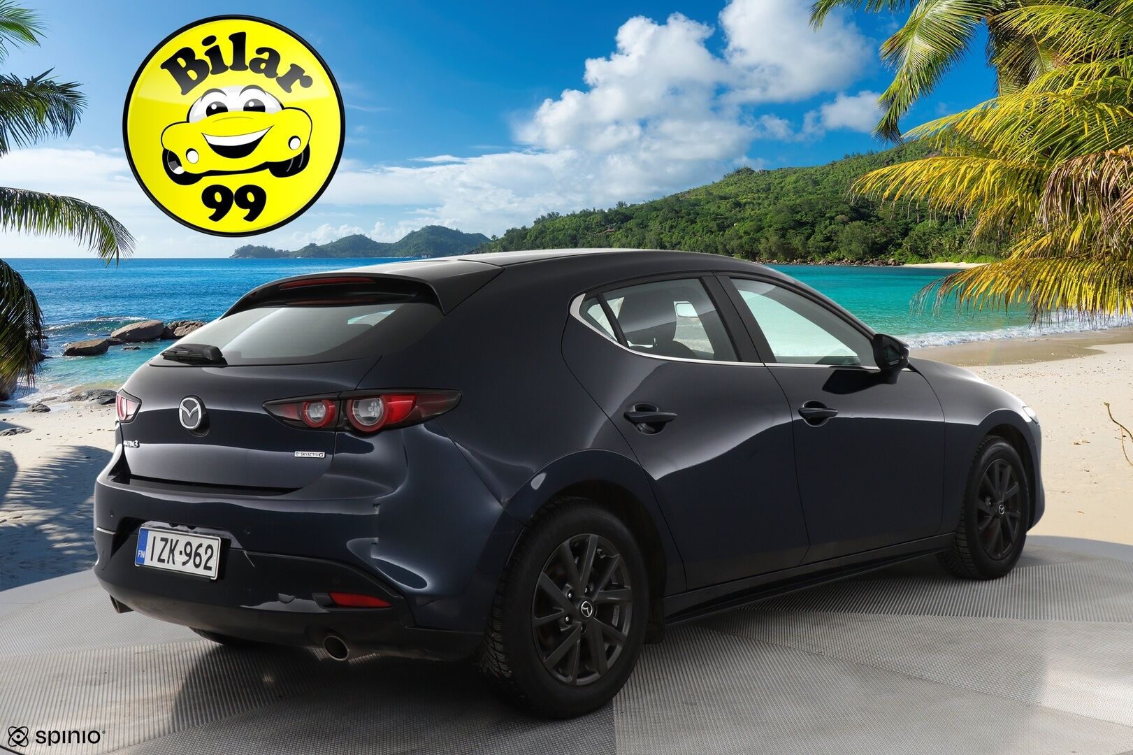 Mazda 3 2021 Hatchback 2,0 (150hv) M Hybrid Skyactiv-G Vision Plus Business AT ** Lohko / ACC / HUD / BLIS - ** 1-om Suomi-auto / Merkkikirja **