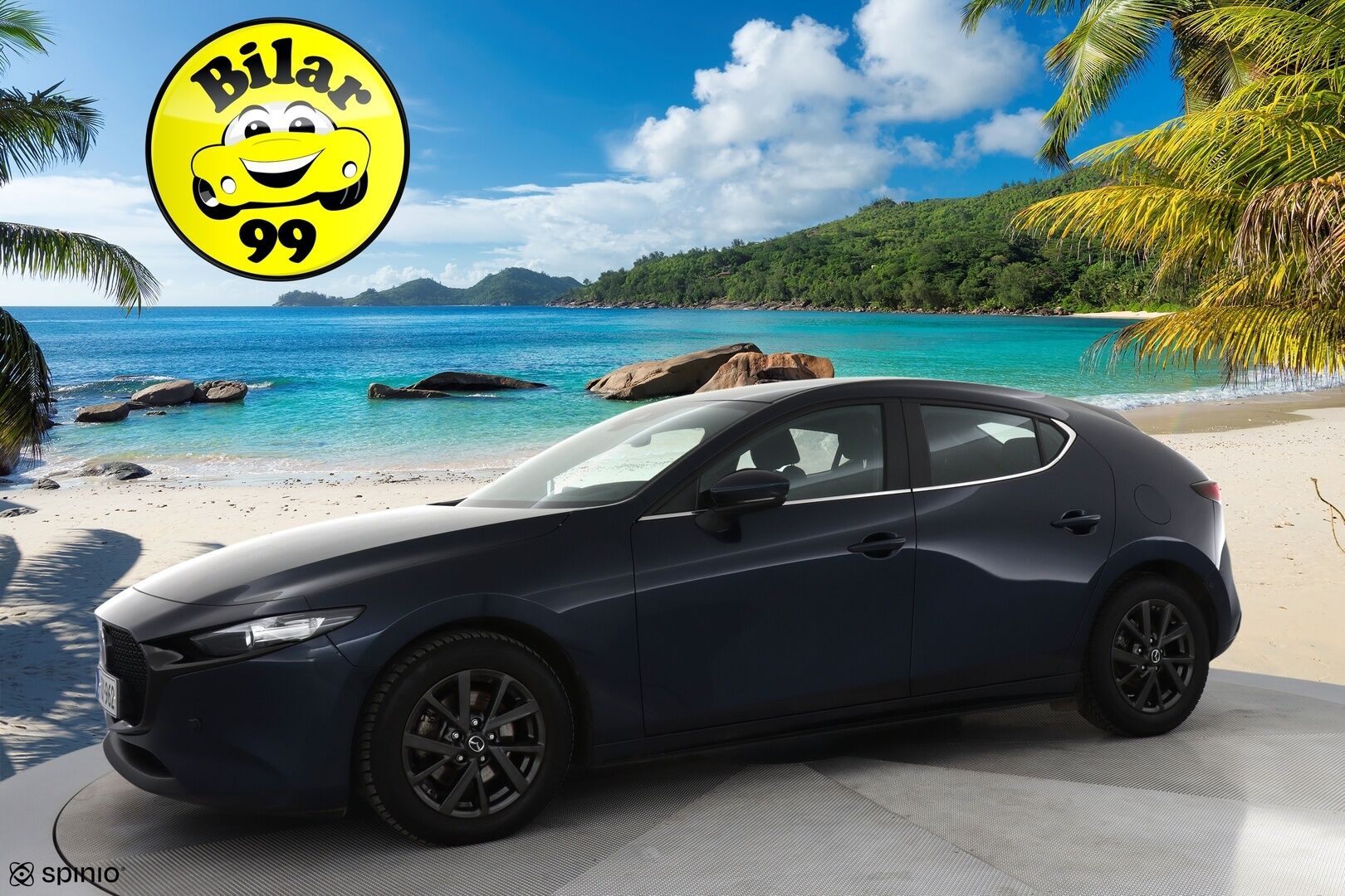 Mazda 3 2021 Hatchback 2,0 (150hv) M Hybrid Skyactiv-G Vision Plus Business AT ** Lohko / ACC / HUD / BLIS - ** 1-om Suomi-auto / Merkkikirja **