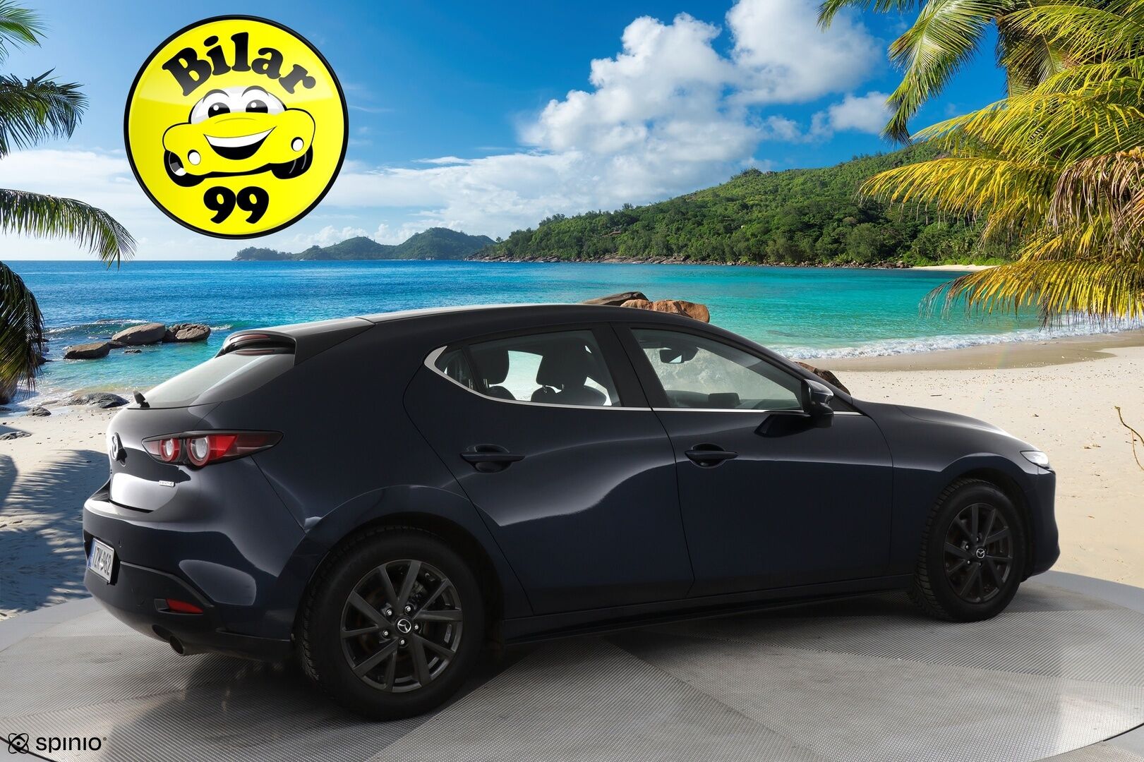 Mazda 3 2021 Hatchback 2,0 (150hv) M Hybrid Skyactiv-G Vision Plus Business AT ** Lohko / ACC / HUD / BLIS - ** 1-om Suomi-auto / Merkkikirja **